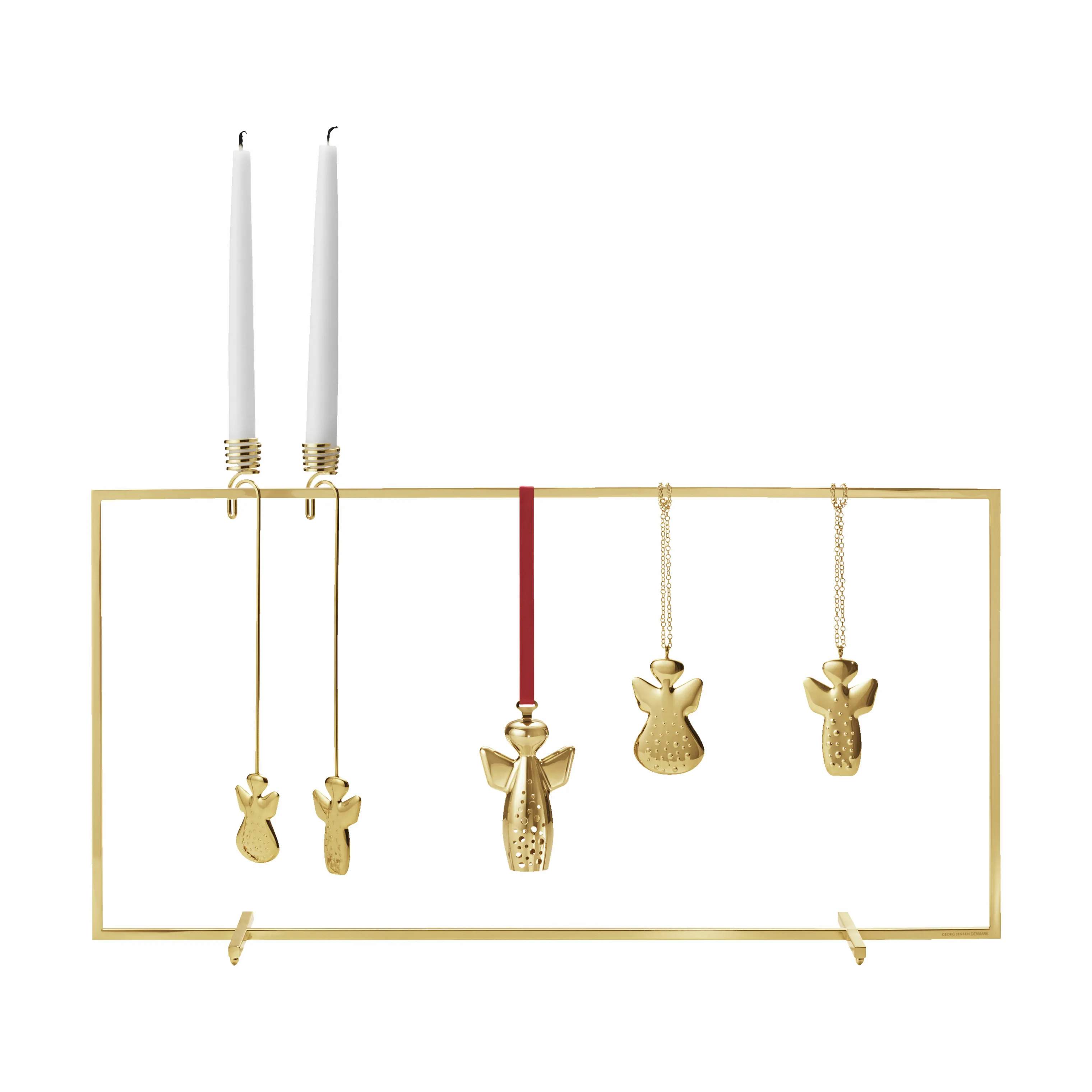 Georg Jensen Julefigurer Christmas Collectibles Juledisplay i Guldfarvet, 4