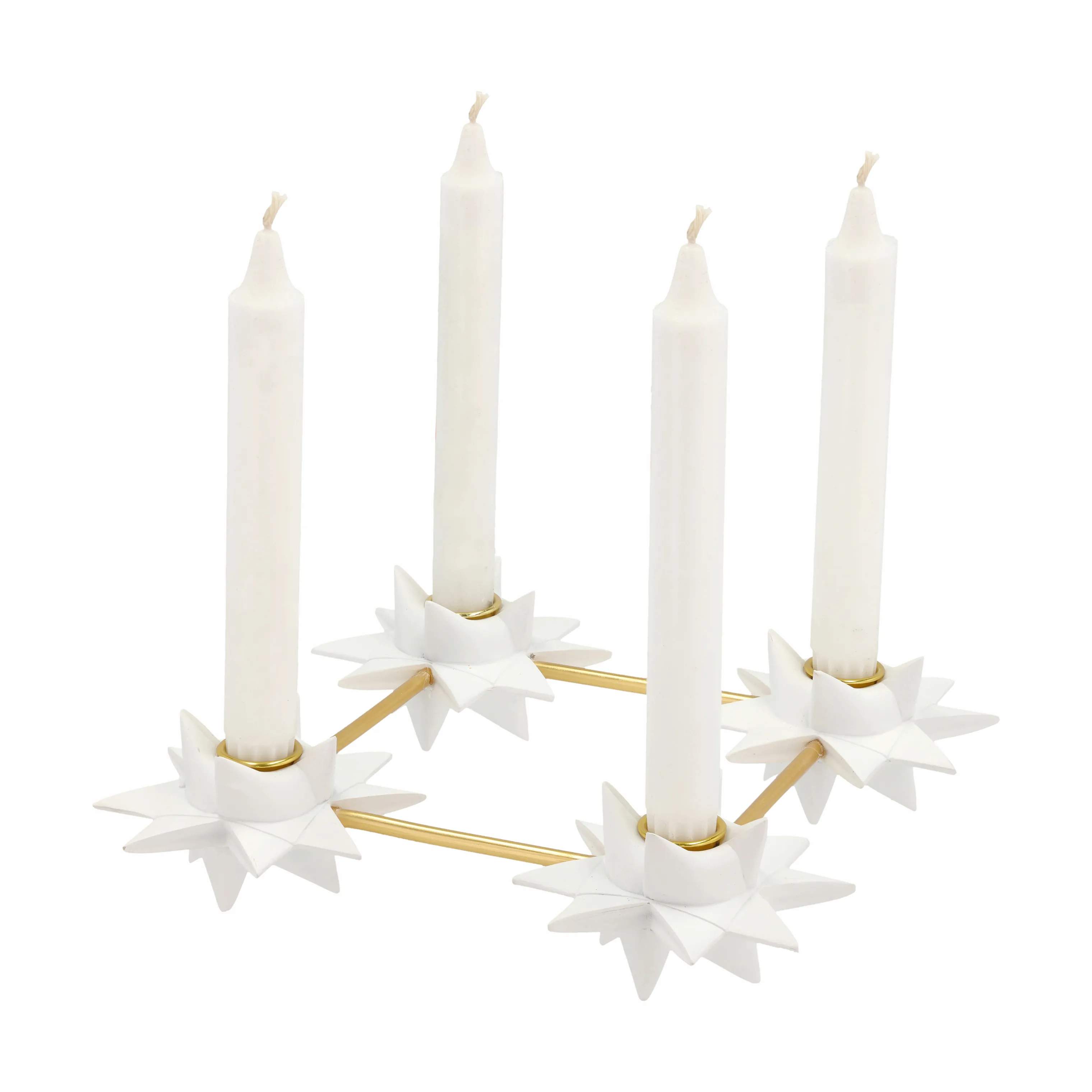 Medusa Copenhagen Jule- og adventsstager Adventsstage - Stjerne i hvid/guld, 2
