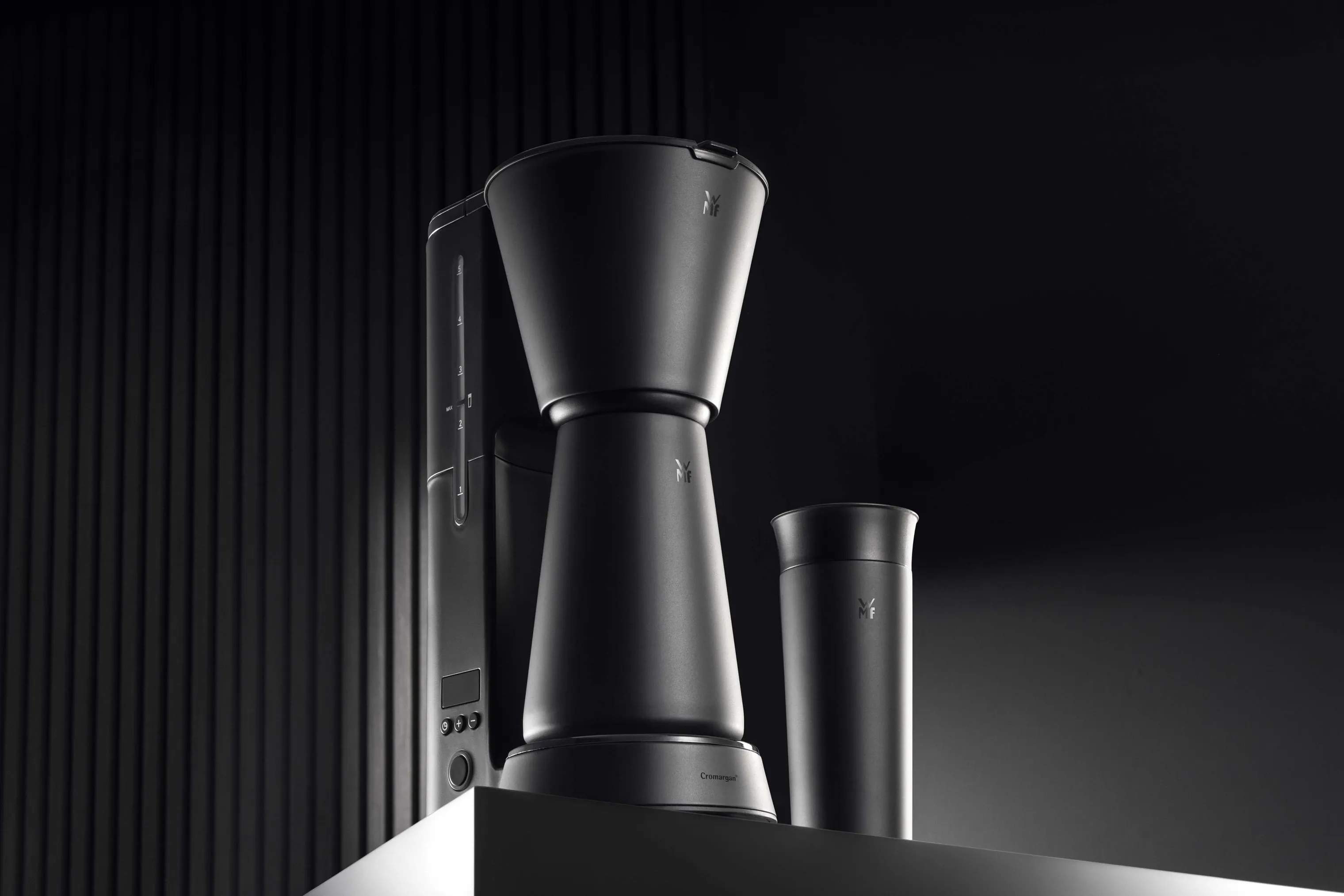 WMF Kaffemaskiner KitchenMinis Thermo+2Go Kaffemaskine i Deep Black, 2