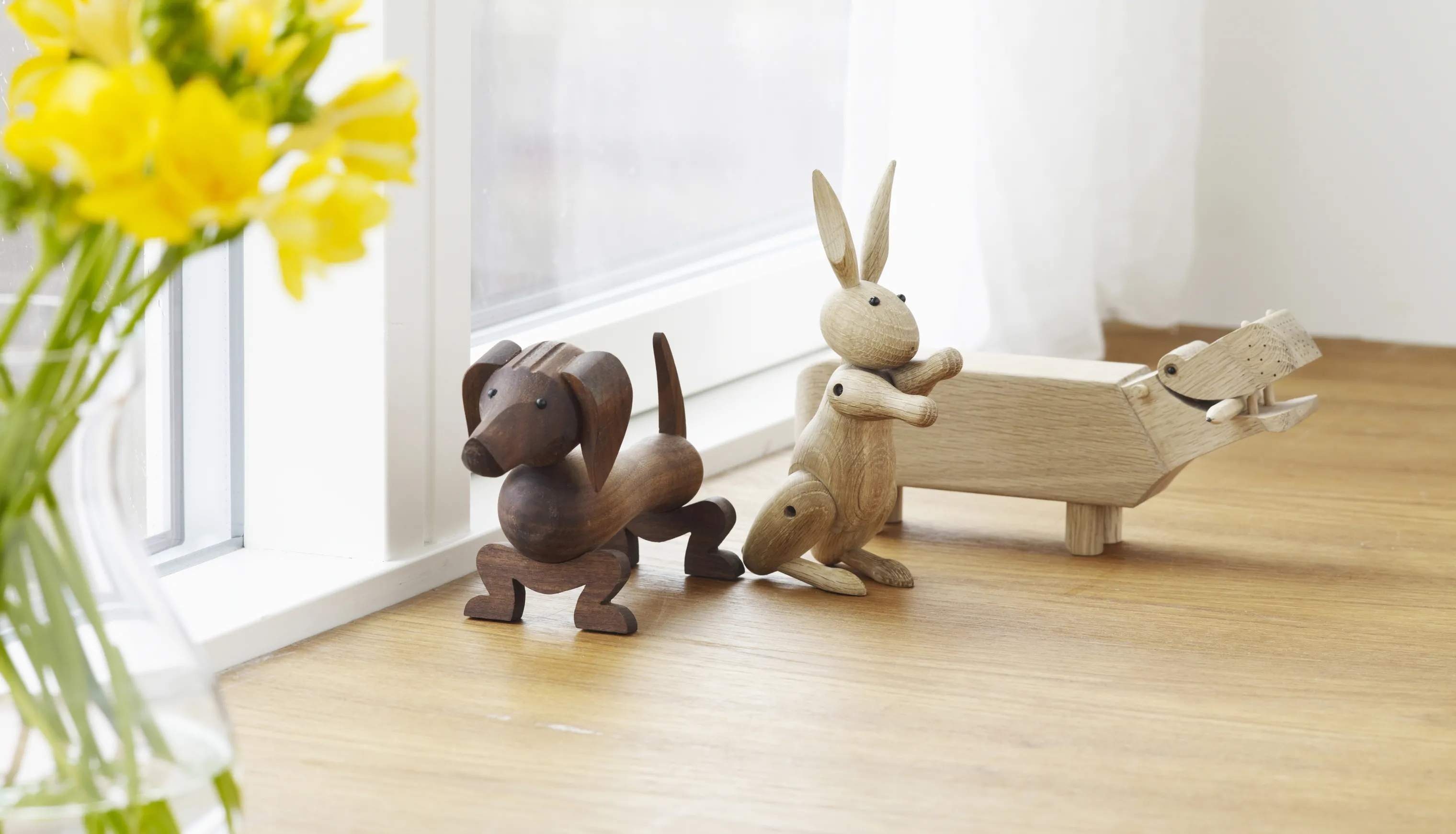 Kay Bojesen Dyrefigurer Kanin i 16 cm, 2