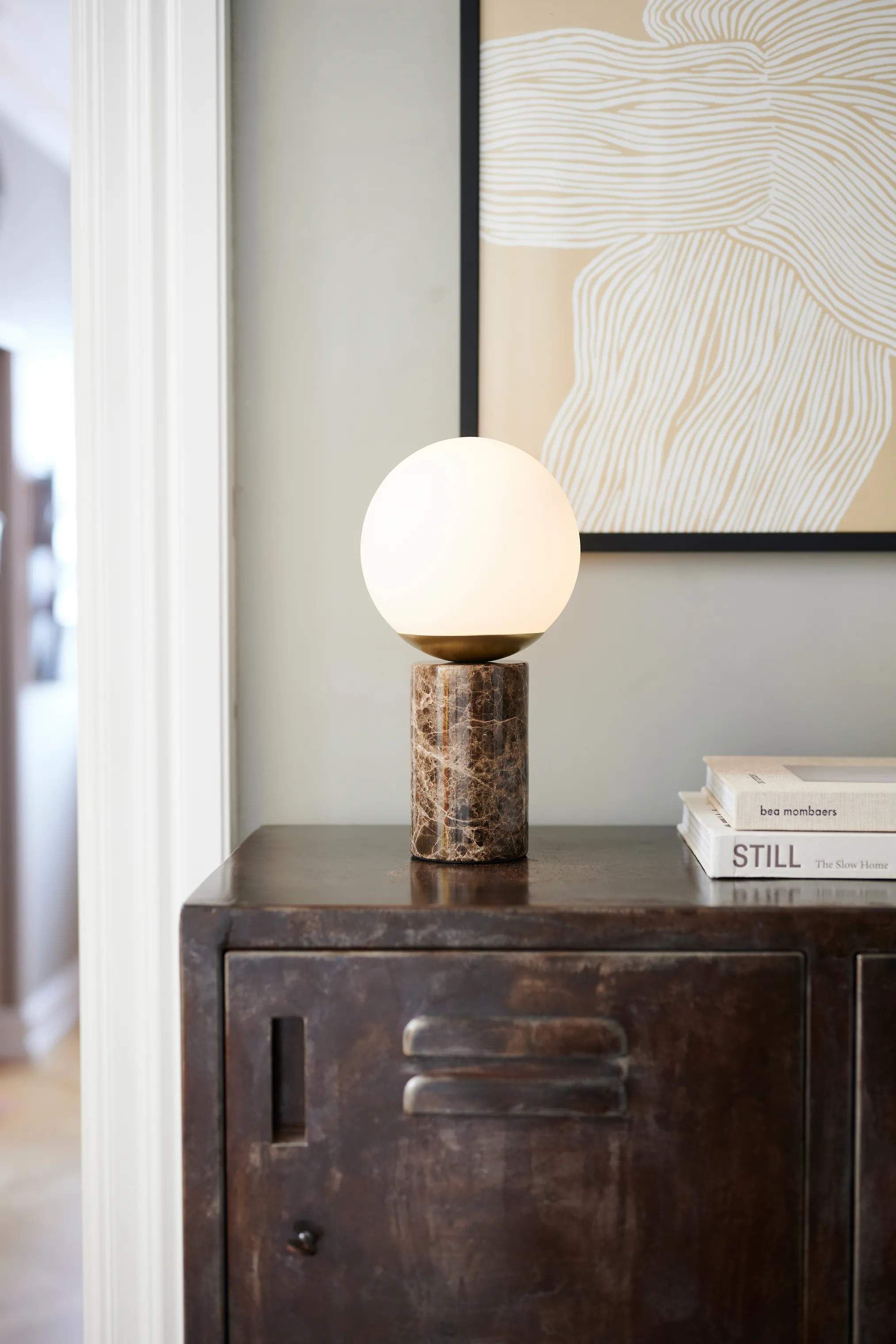 Nordlux Bordlamper Lilly Bordlampe i Hvid/brun, 2