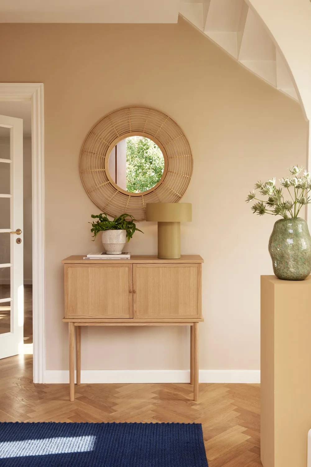 Hübsch Bordlamper Aki Bordlampe i Khaki, 3