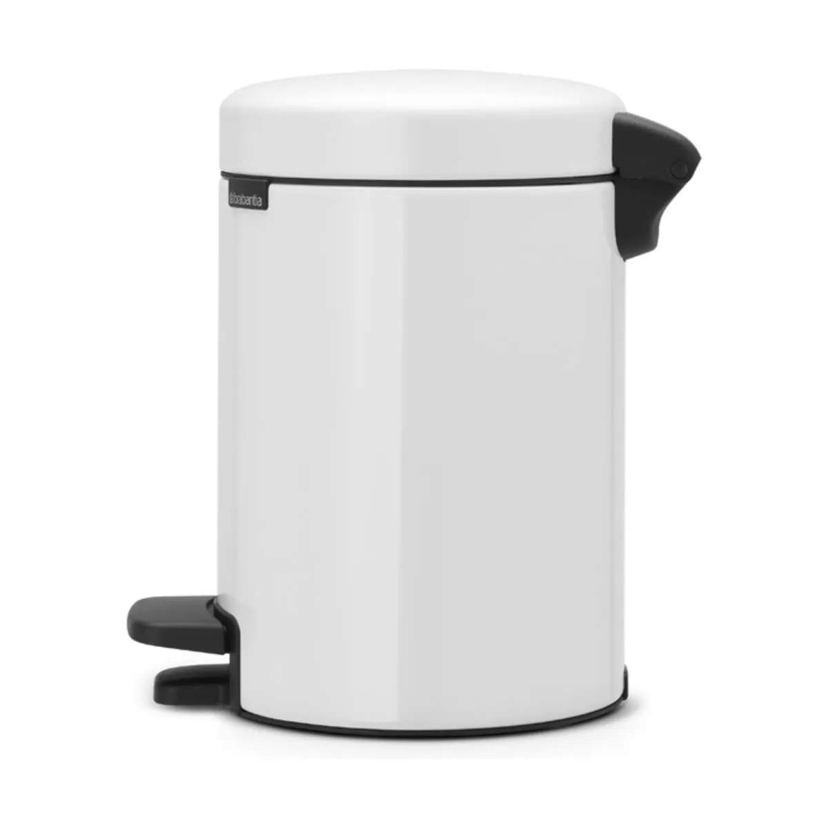 Brabantia Toiletspande NewIcon Pedalspand i Hvid, 3 L, 3