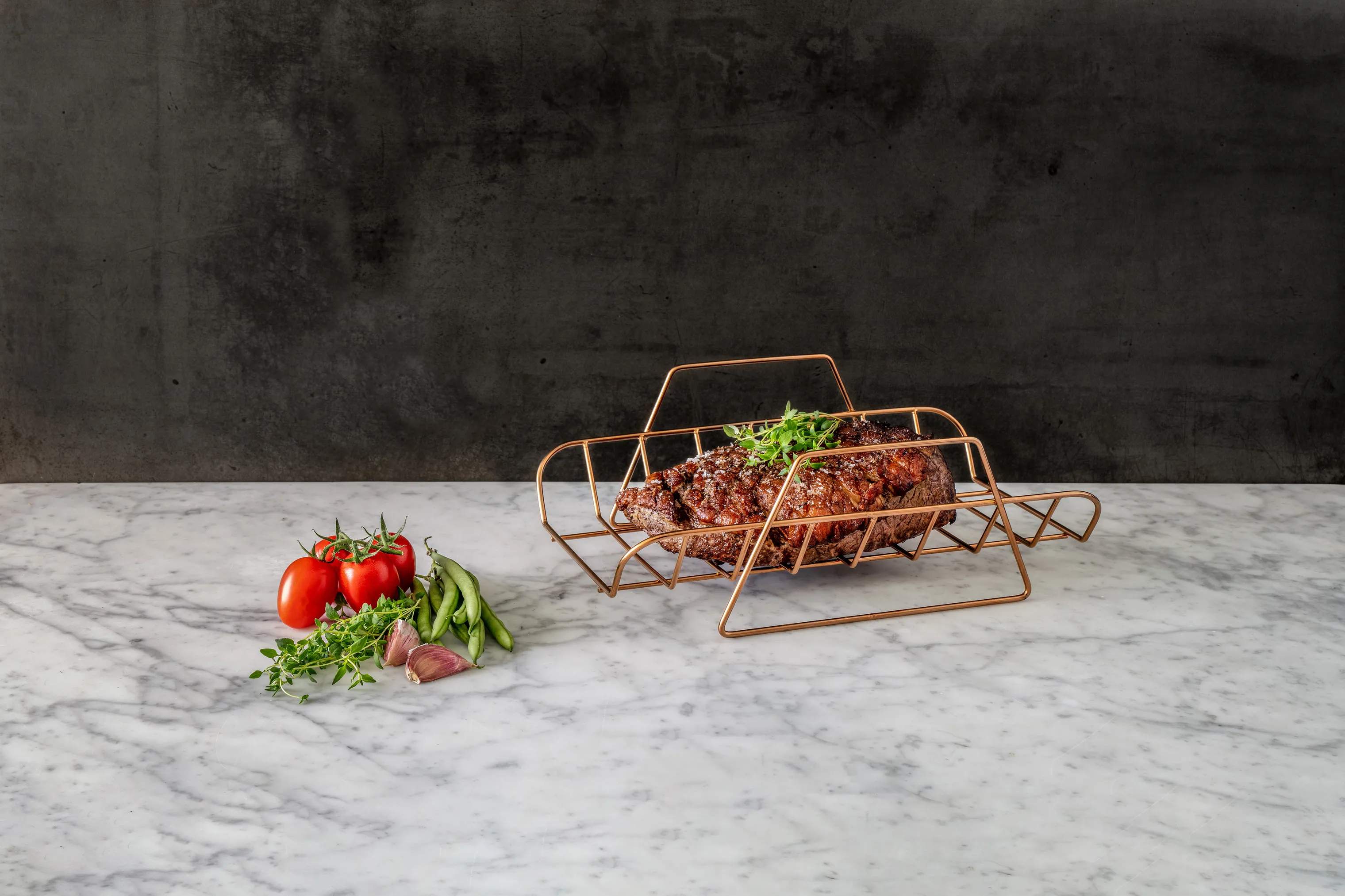 Cook & Baker Bradepander Premium Rist til bradepande i Kobber, 2