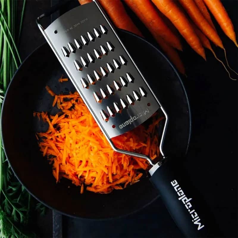 Microplane Rivejern Gourmet Rivejern Julienne i Stål/Sort, 2