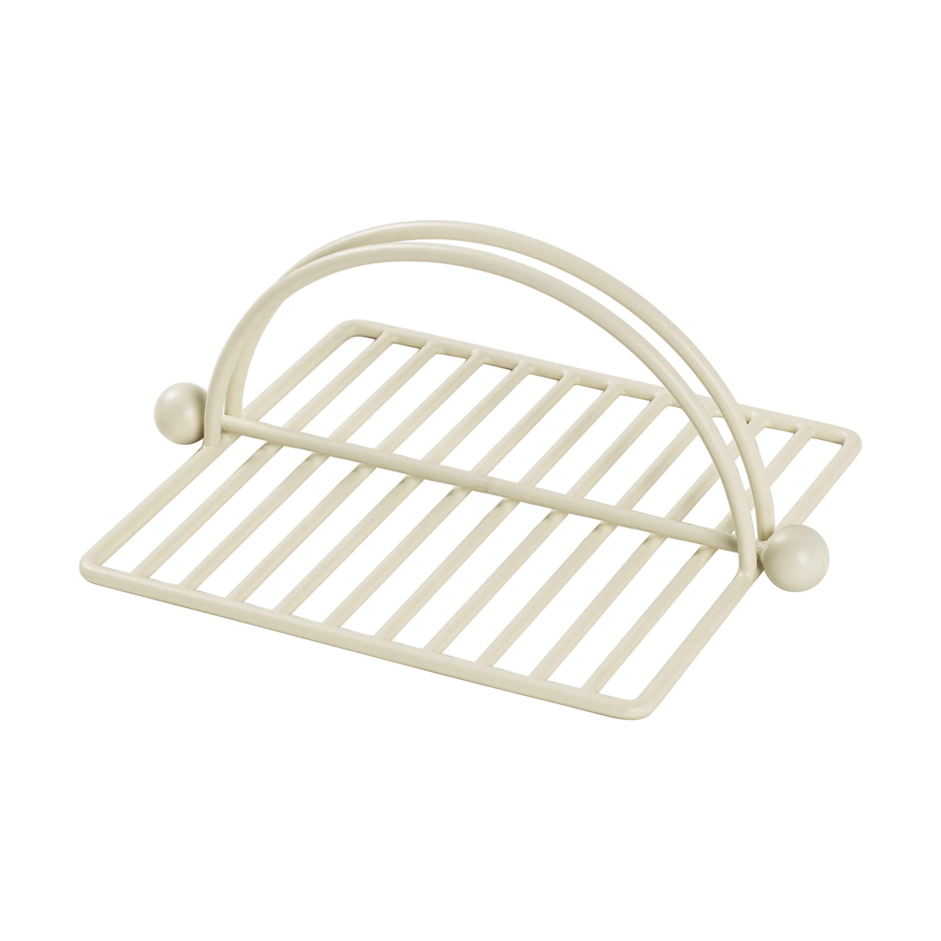 Broste Copenhagen Servietringe og -holdere Viet Servietholder i Rainy Day Grey, 1