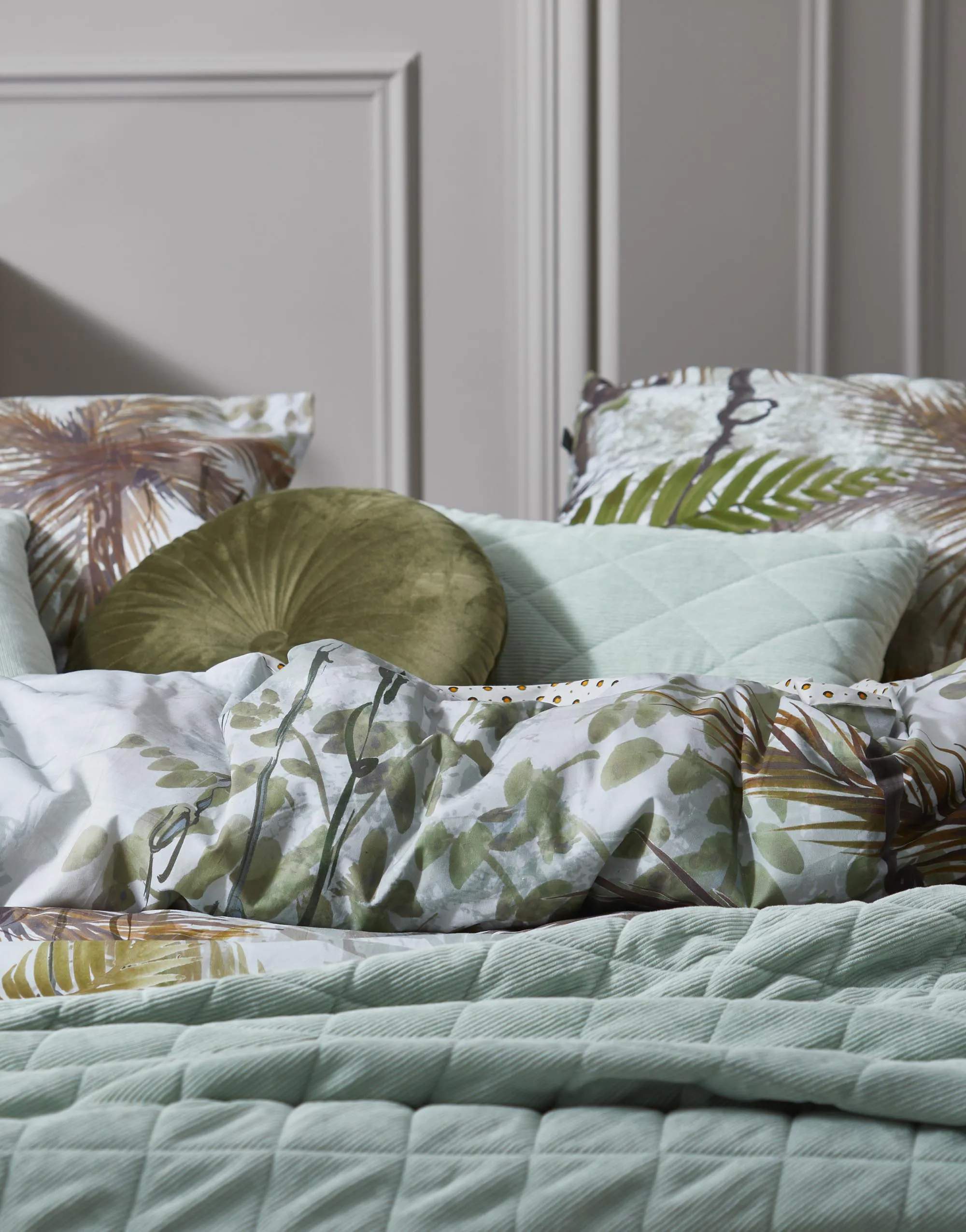 Essenza Plaider Billie Plaid i Frosty mint, B220 x L265 cm, 3