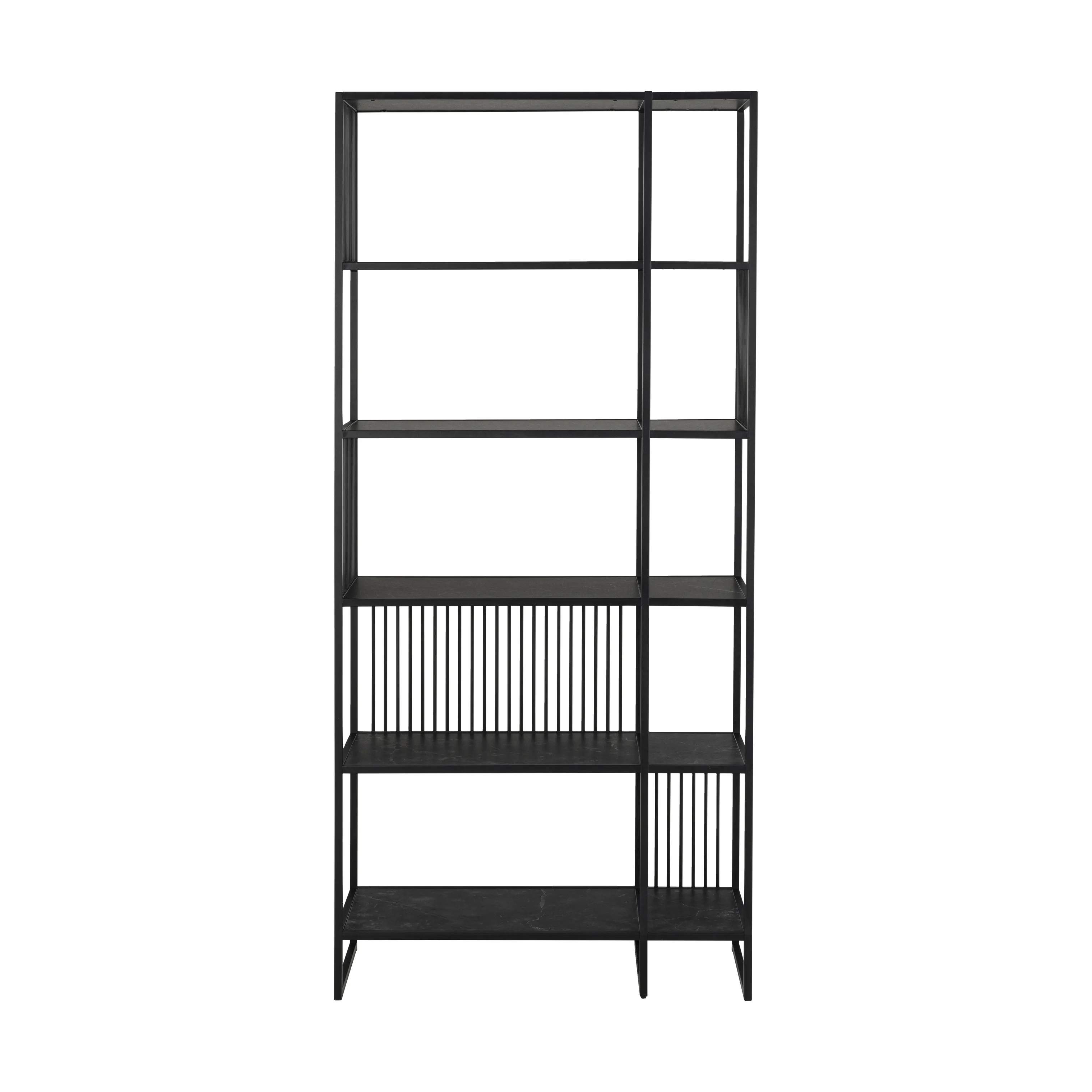 CASA Living Reoler og tilbehør Strington Reol i H185 x B85 x L35 cm, 3