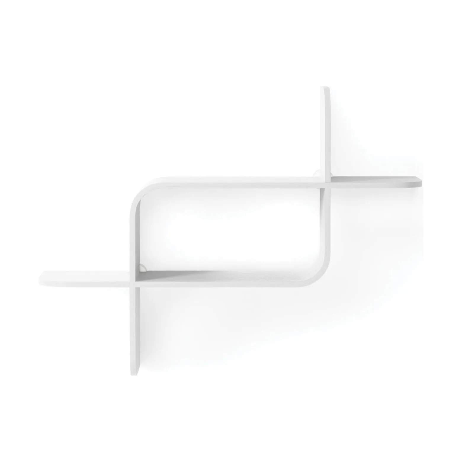 Umbra Reoler og tilbehør Montage Hylde i Hvid, B62,2 x L15,2 cm, 7