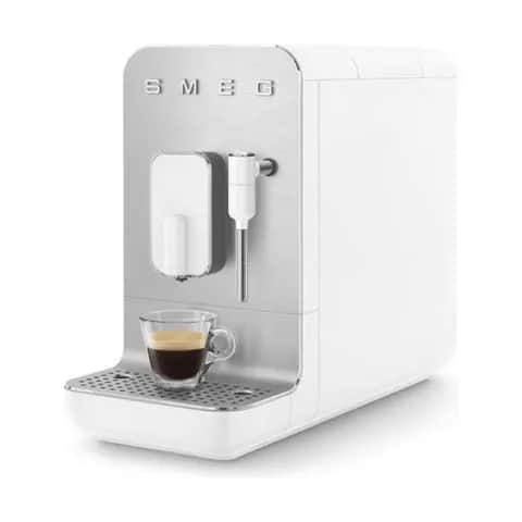 Smeg Espressomaskiner Collezione Automatisk Espressomaskine i Mat hvid, 3