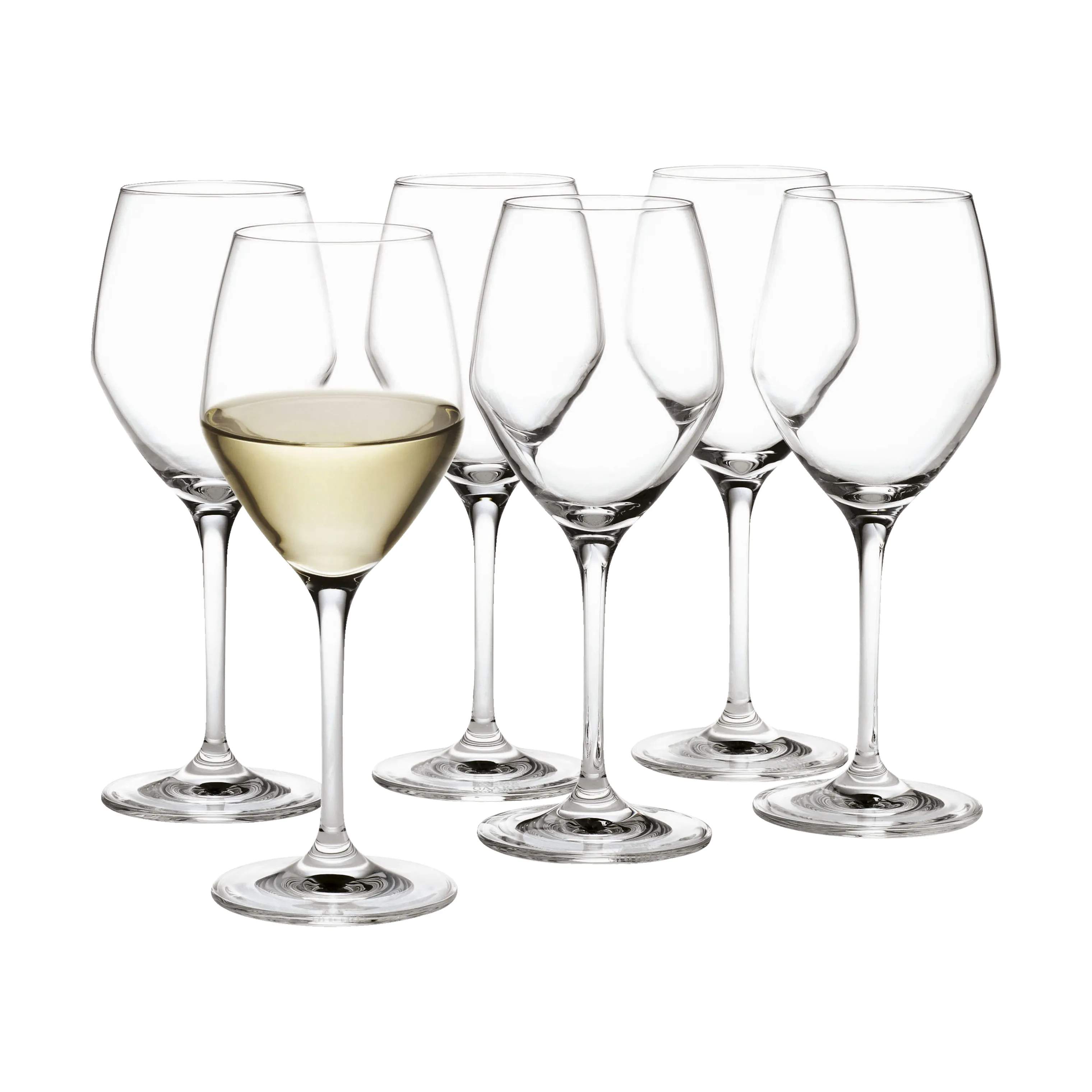 Holmegaard Hvidvinsglas Perfection Hvidvinsglas - 6 stk. i Klar, 1