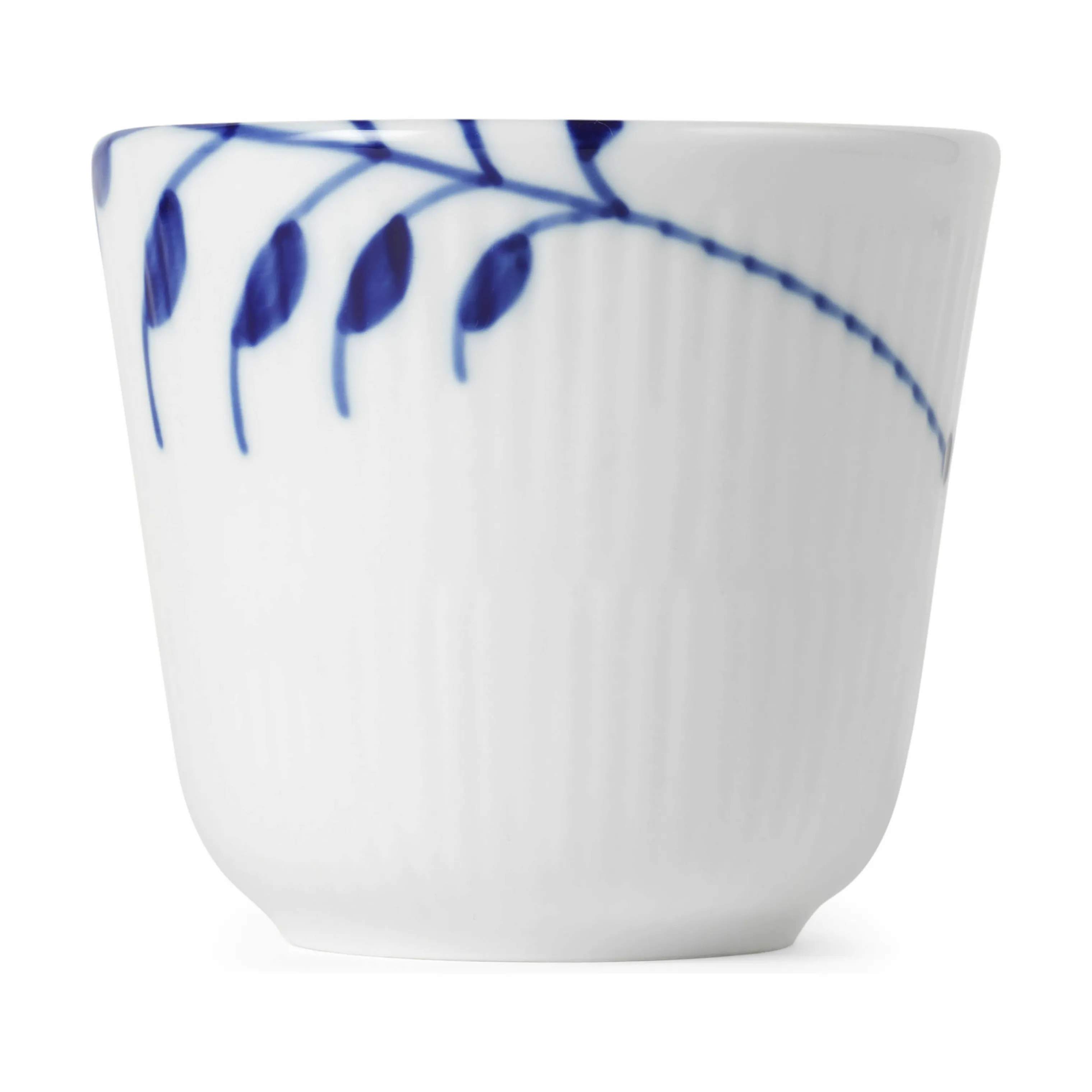 Royal Copenhagen Krus og kopper uden hank Blå Mega Riflet Termokop #3 i #3, 26 cl, 4