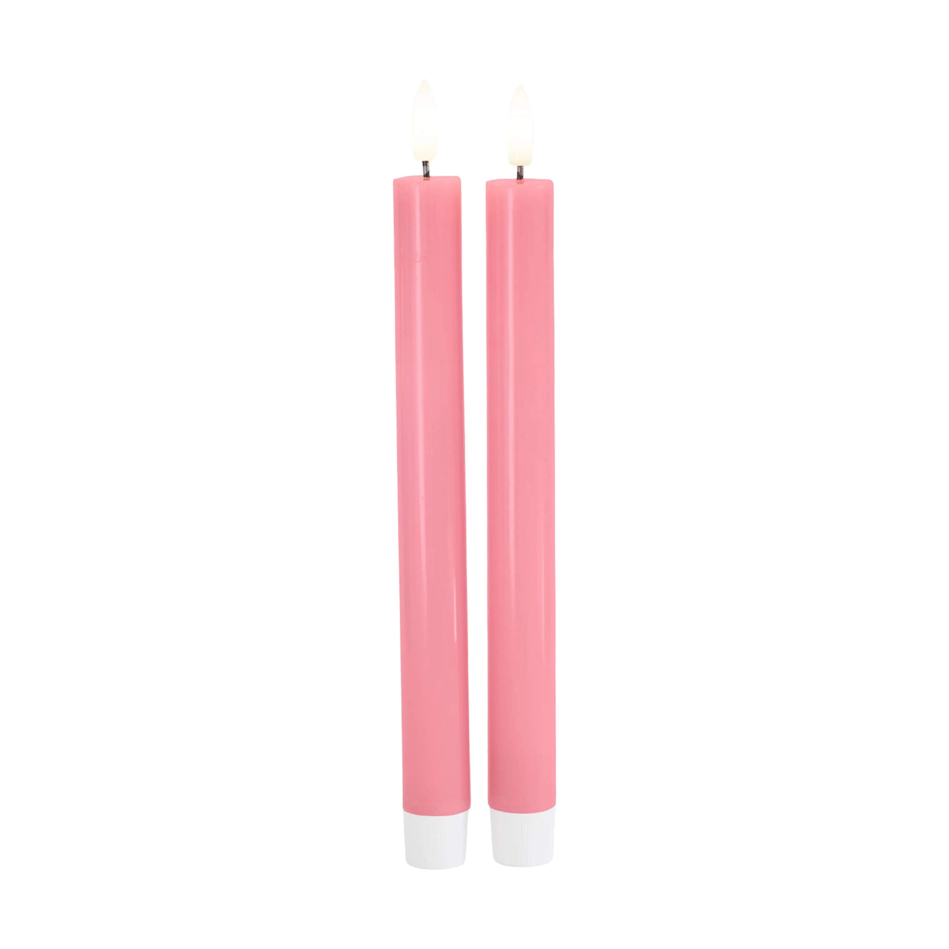 Sirius LED-lys Sille LED Kronelys - 2 stk i Old Rose, 1