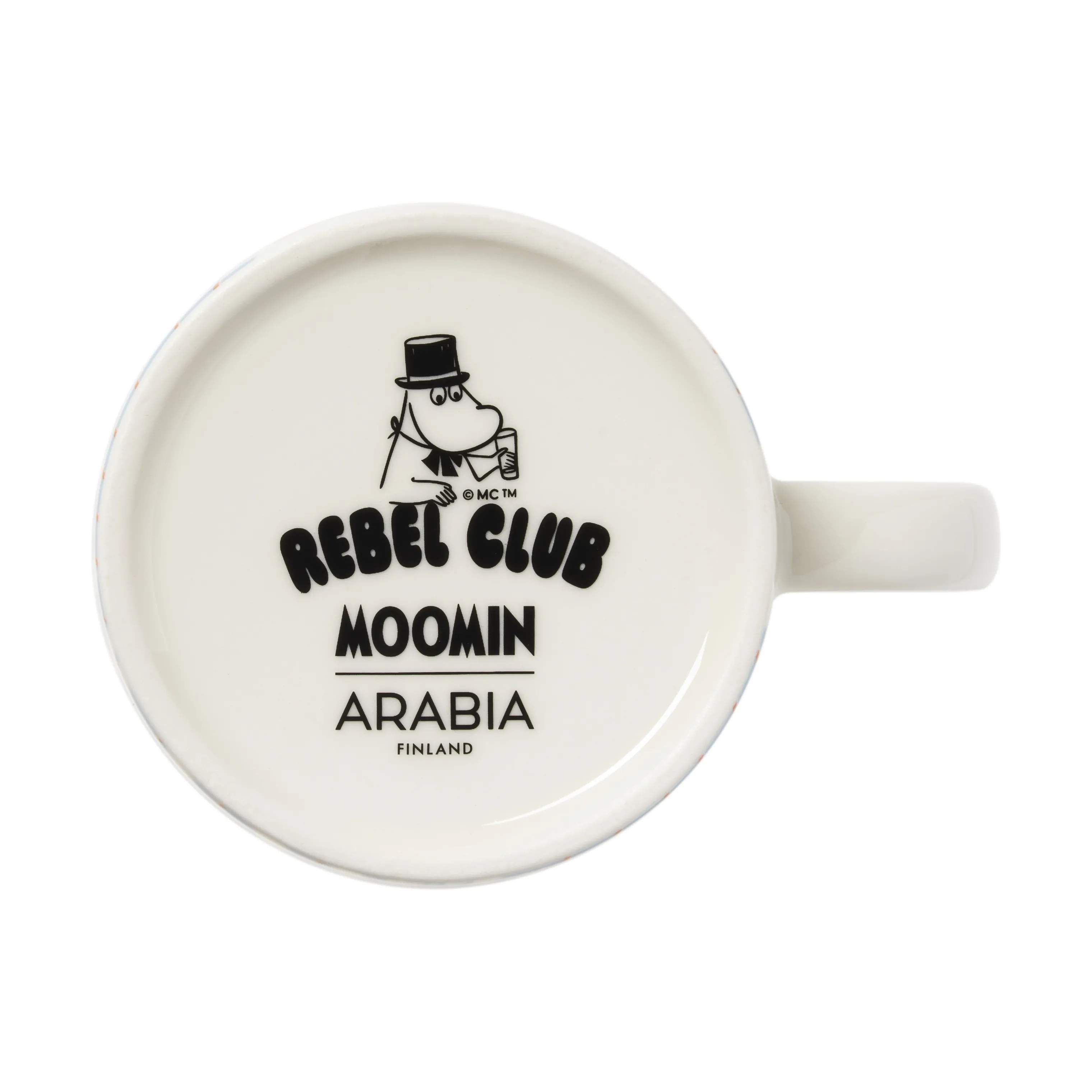 Moomin Arabia Krus og kopper med hank Rebel Club Krus i Party queue, 2