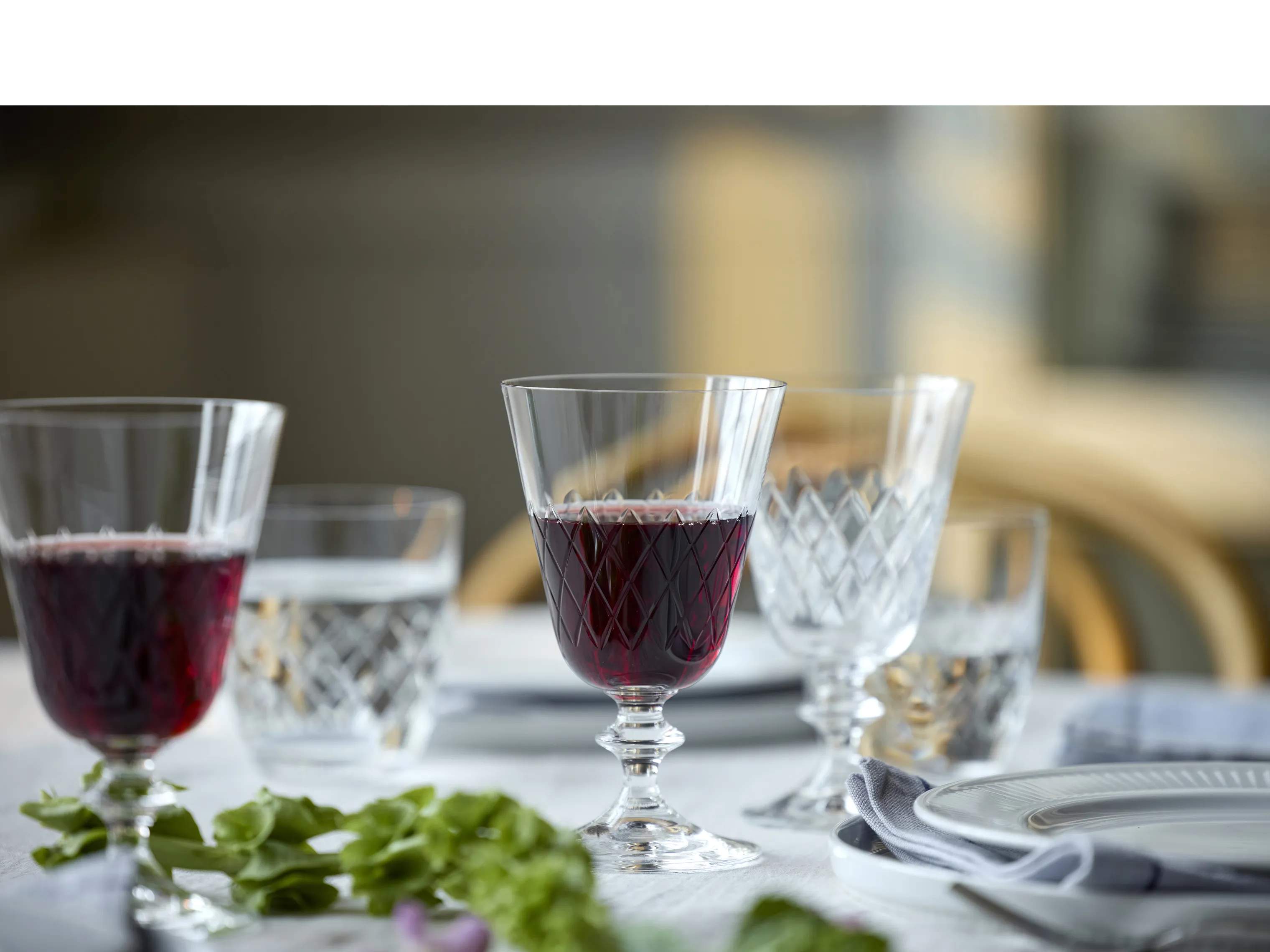Lyngby Glas Rødvinsglas Eaton Rødvinsglas - 2 stk i Klar, 2