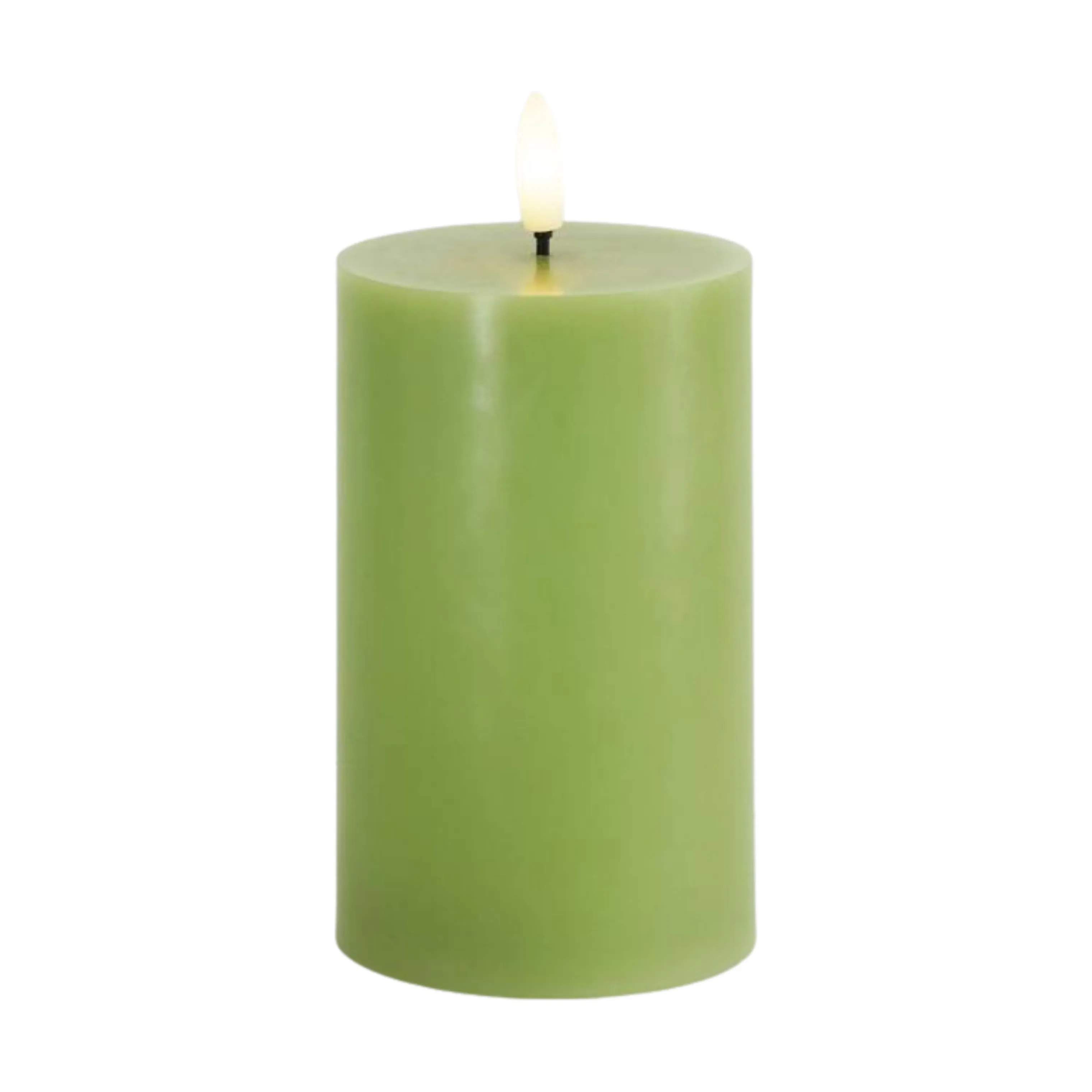 Sirius LED-lys Sille LED Bloklys i Spring Green, H12,5 x Ø7,5 cm, 1