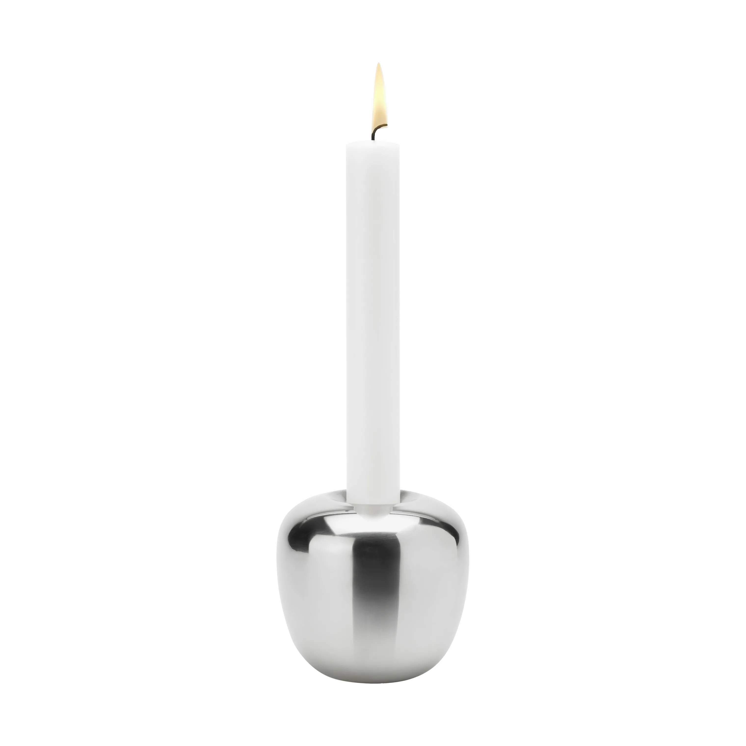 Stelton Kronelysestage Nordic Ora Lysestage i Stål, 8 cm, 3