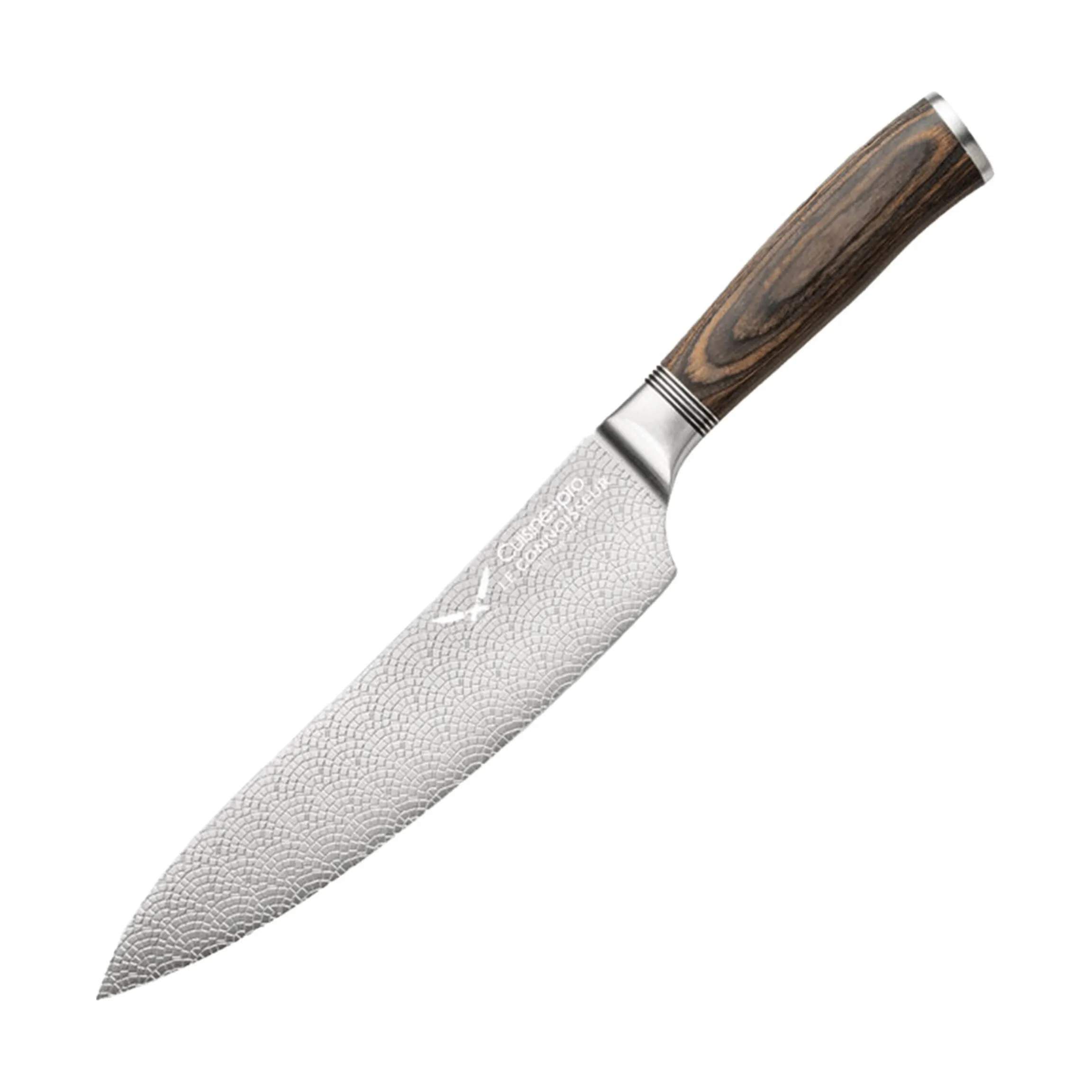 LE CONNOISSEUR™ Kokkekniv, brun, large