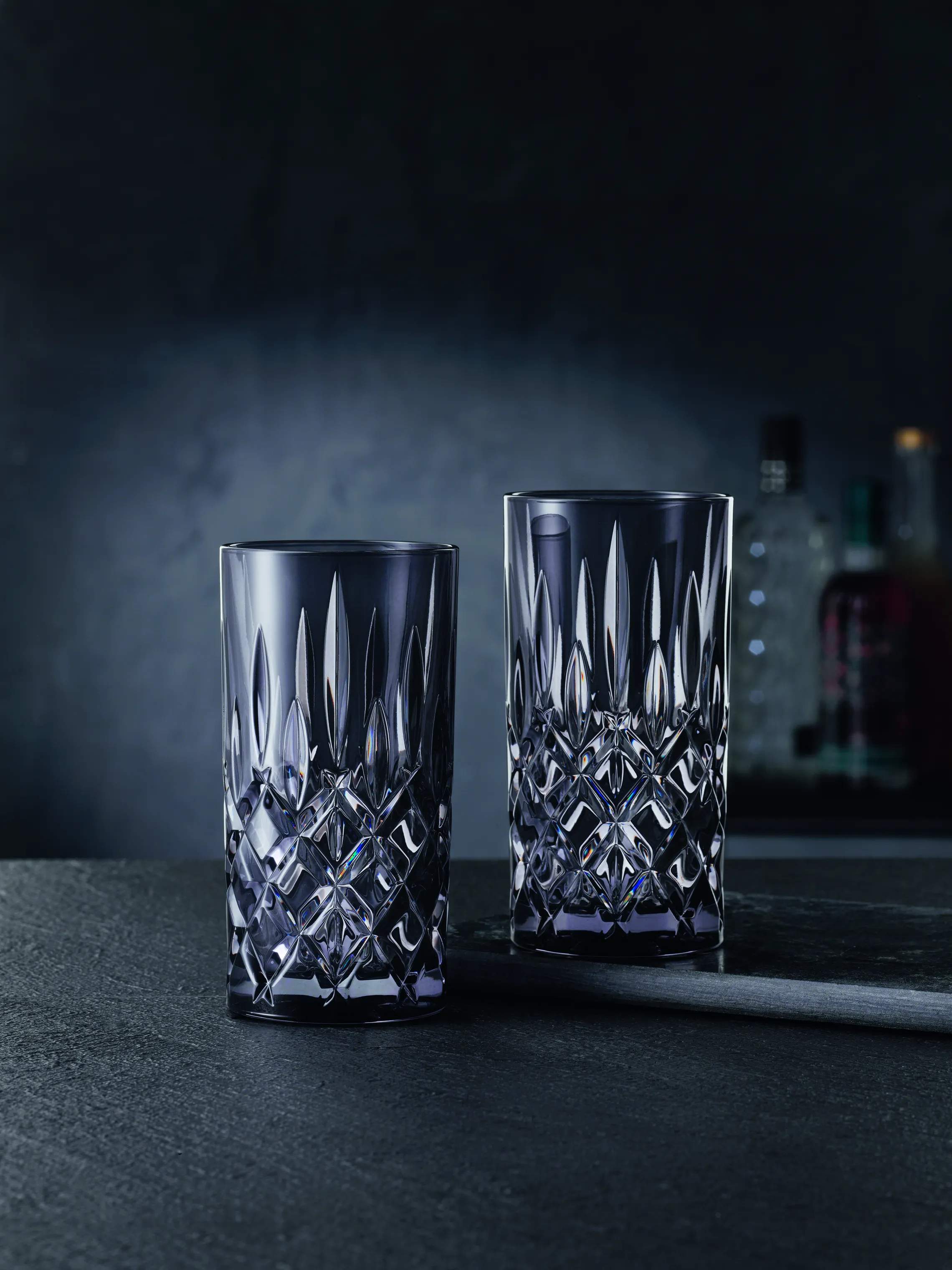 Nachtmann Highball glas Noblesse Longdrinkglas - 2 stk. i Grå, 2