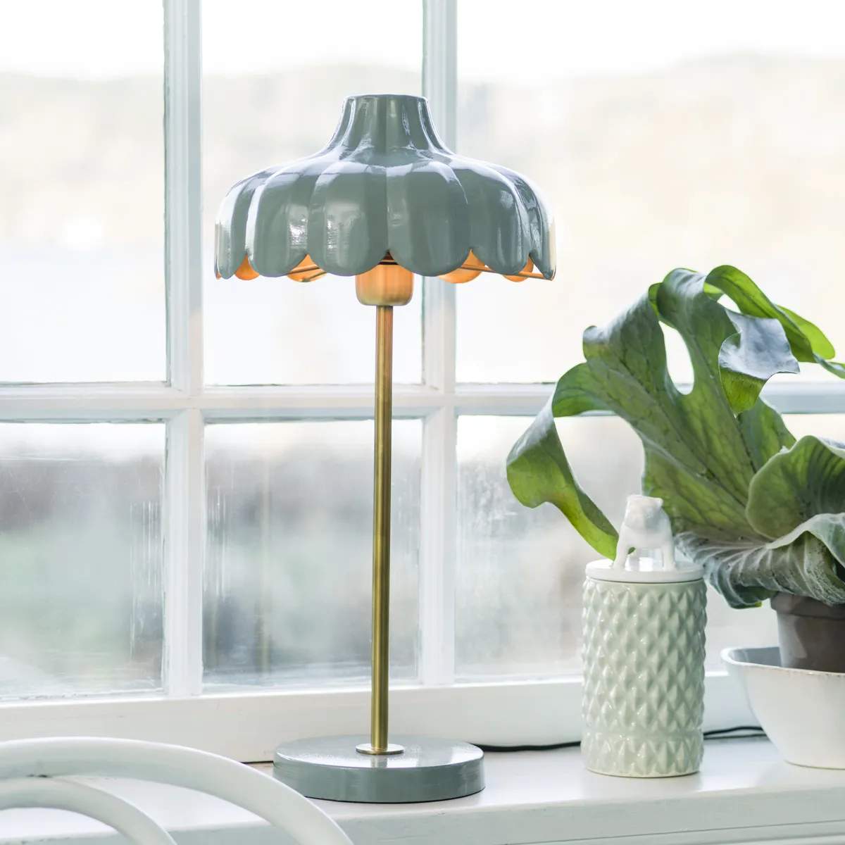 PR Home Bordlamper Wells Bordlampe i Grøn, 2