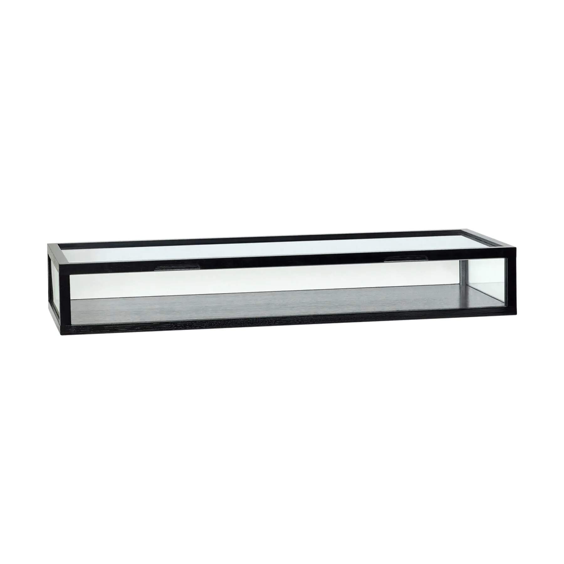 Hübsch Småopbevaring View Æske i Sort/Klar, 80 cm, 1