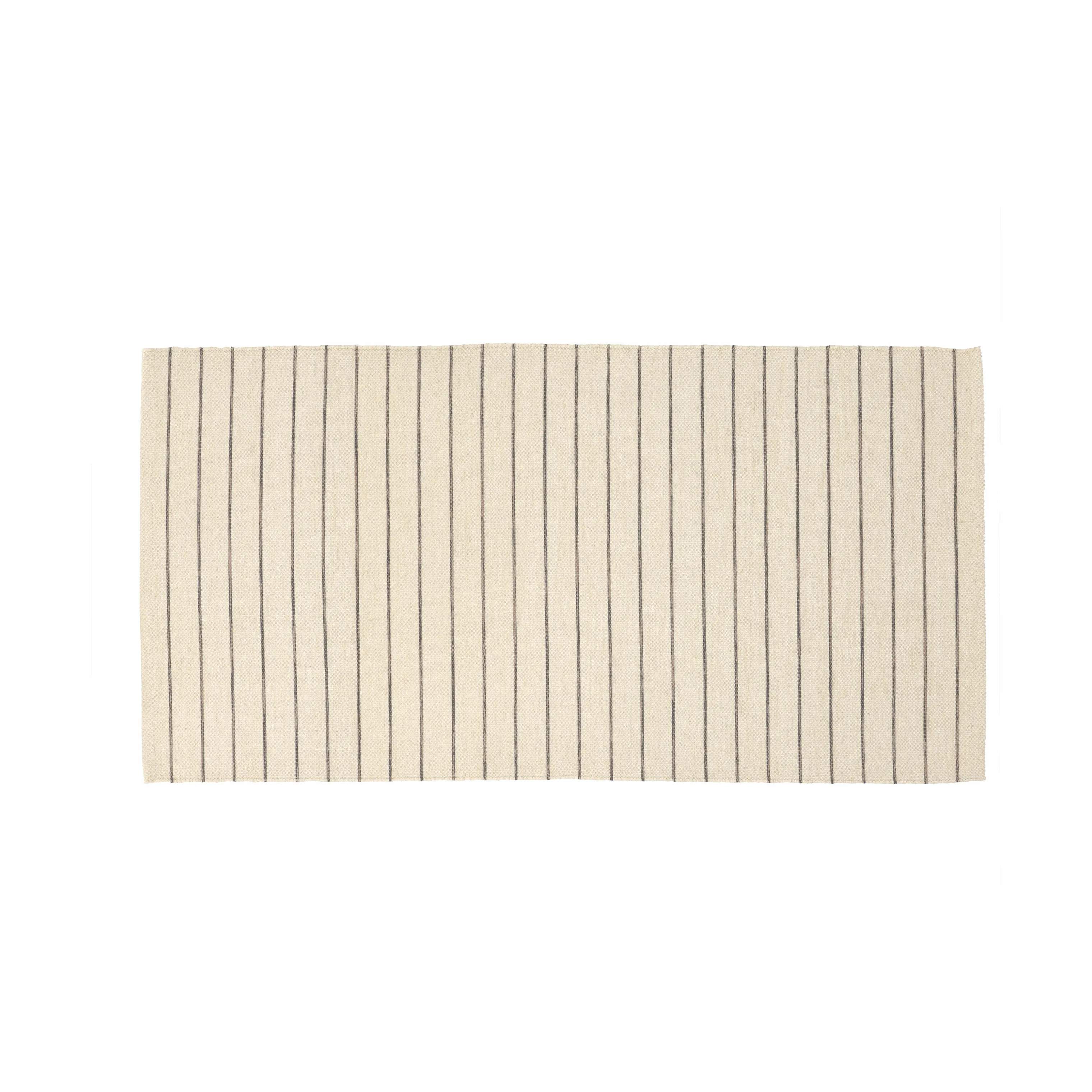 Line Tæppe, beige/ash, large
