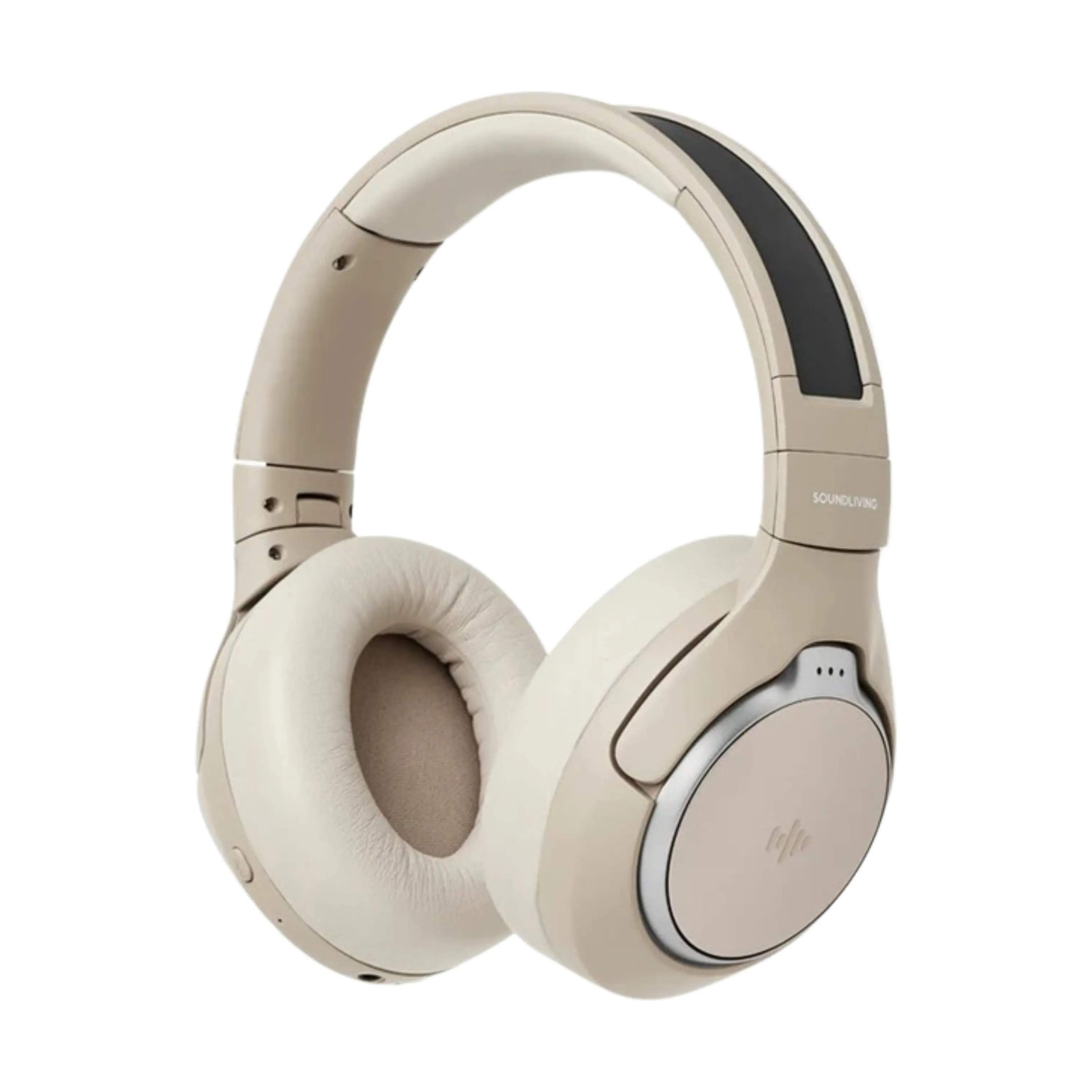 Soundliving Hovedtelefoner Solar Høretelefoner i Beige, 1