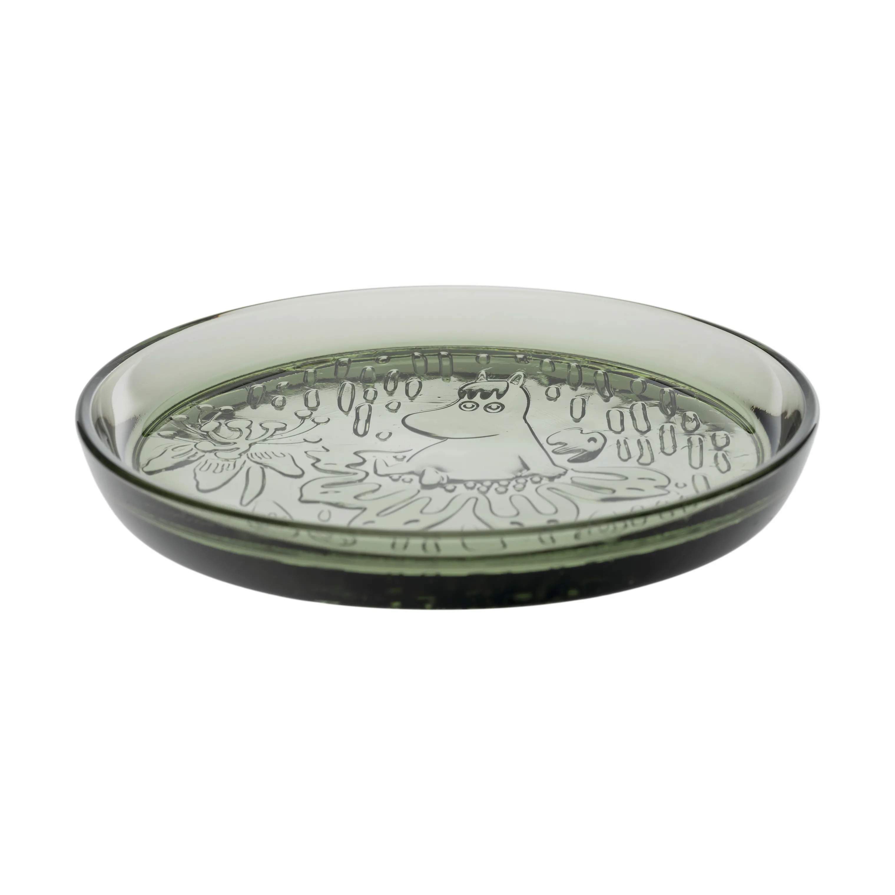 Moomin Arabia Frokosttallerkener Moomin Iittala Moomin x Iittala Tallerken i Pine Green, 2