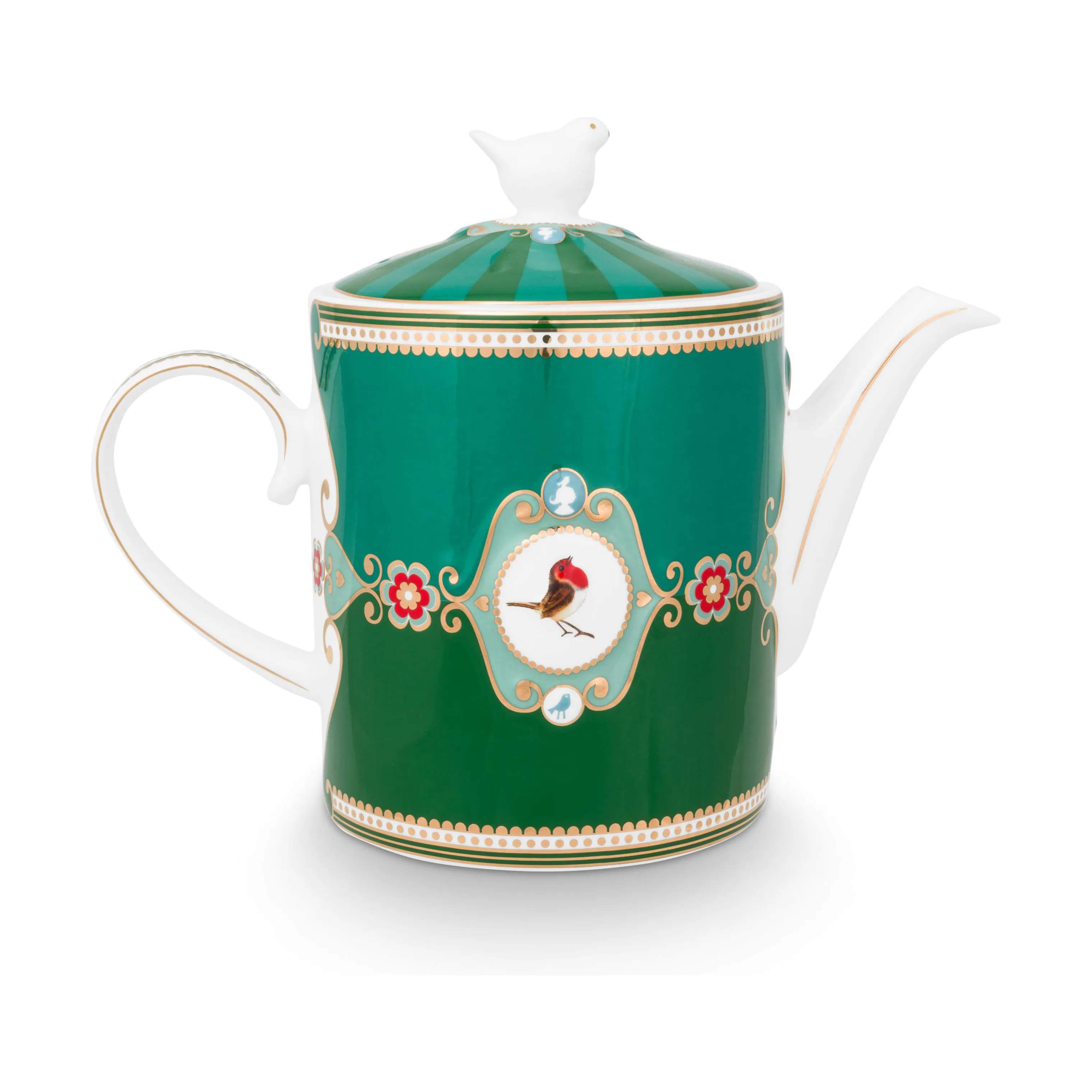 PIP Studio Tekander Love Birds Tekande i Green, 4