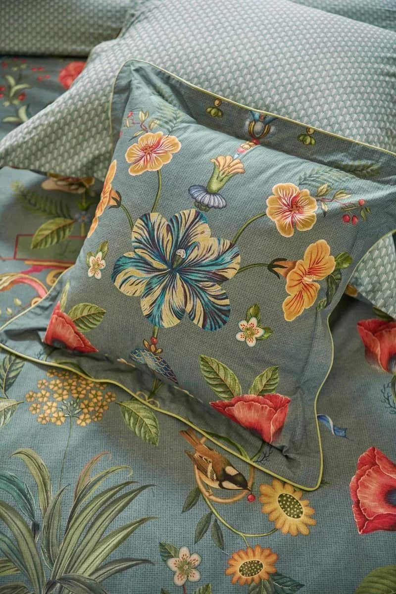 PIP Studio Sengetøj Botanico Sengetøj i Blue , B140 x L220 cm, 6
