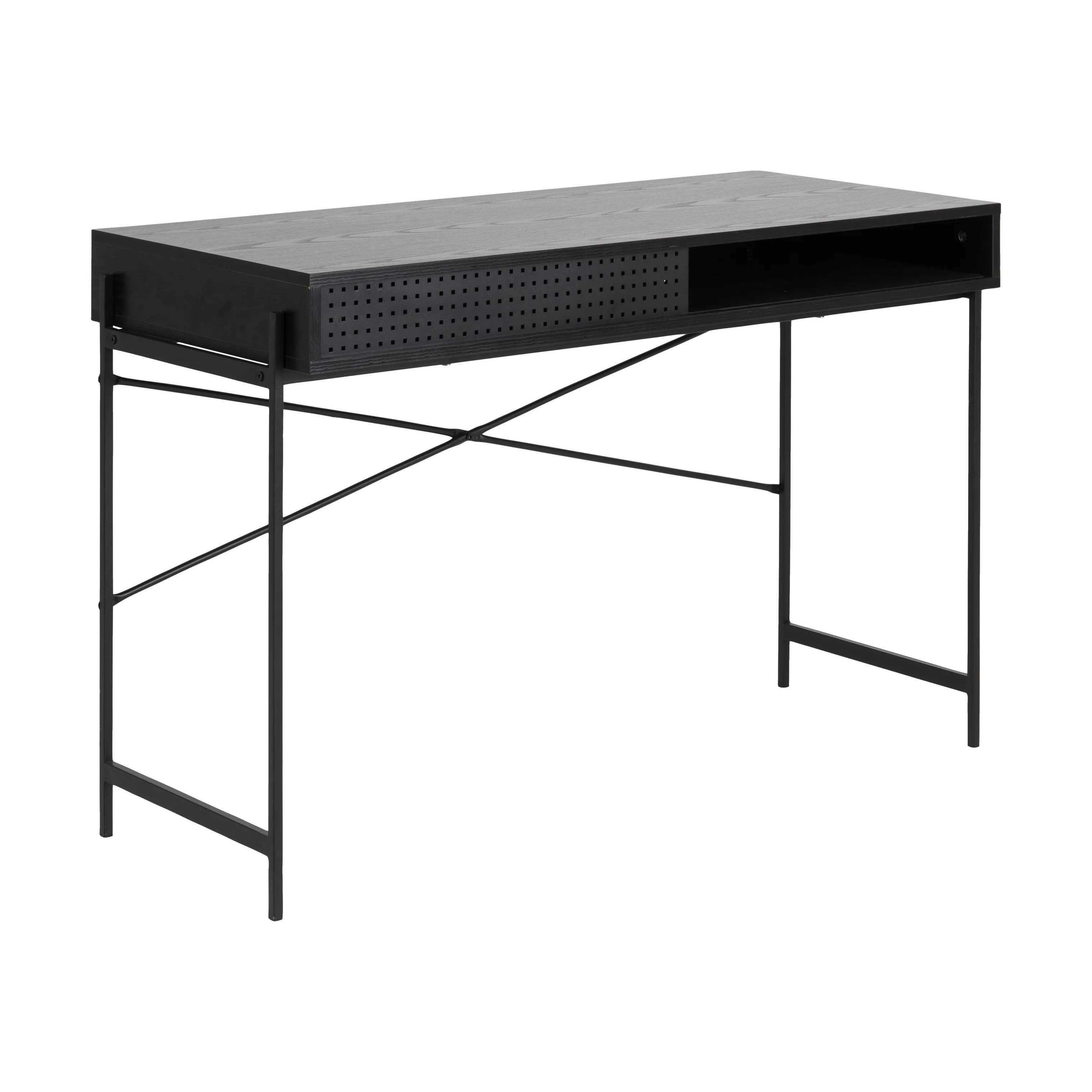 CASA Living Skriveborde Angus Skrivebord i Sort, 3