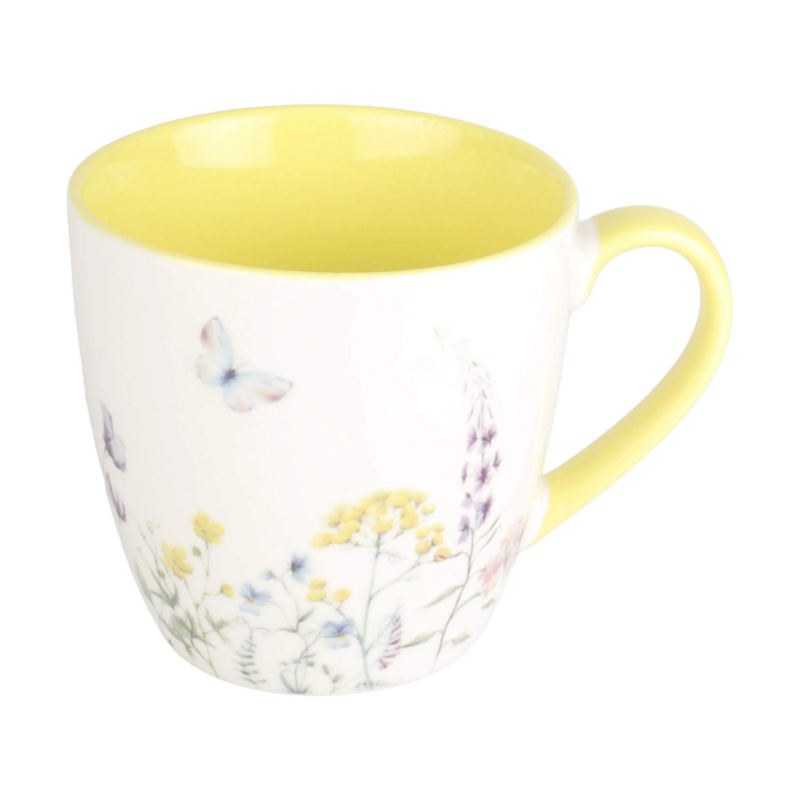 CASA Living Krus og kopper med hank Krus i Gul, 1