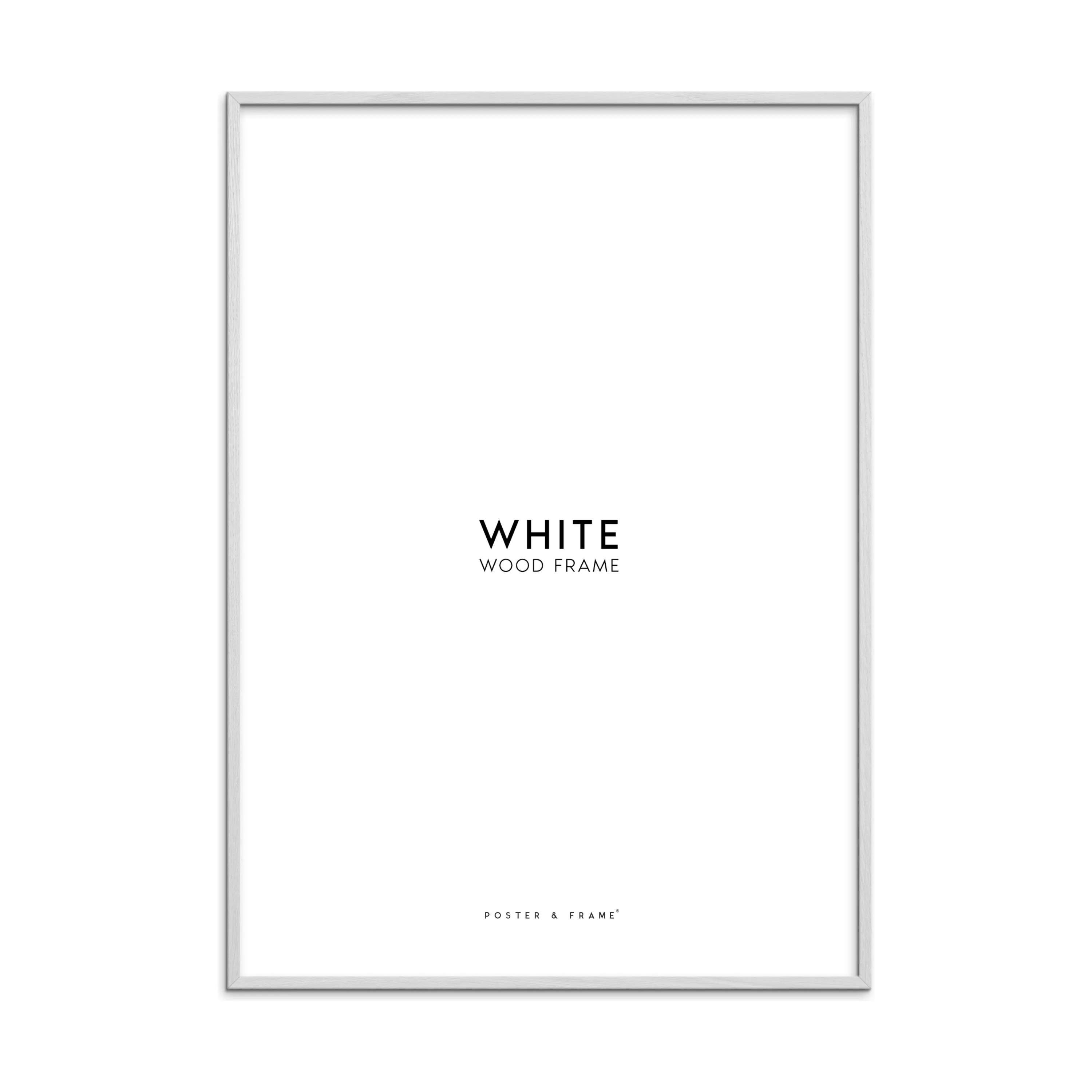 Poster&Frame Billedrammer Billedramme i Hvid, B50 x L50 cm, 1