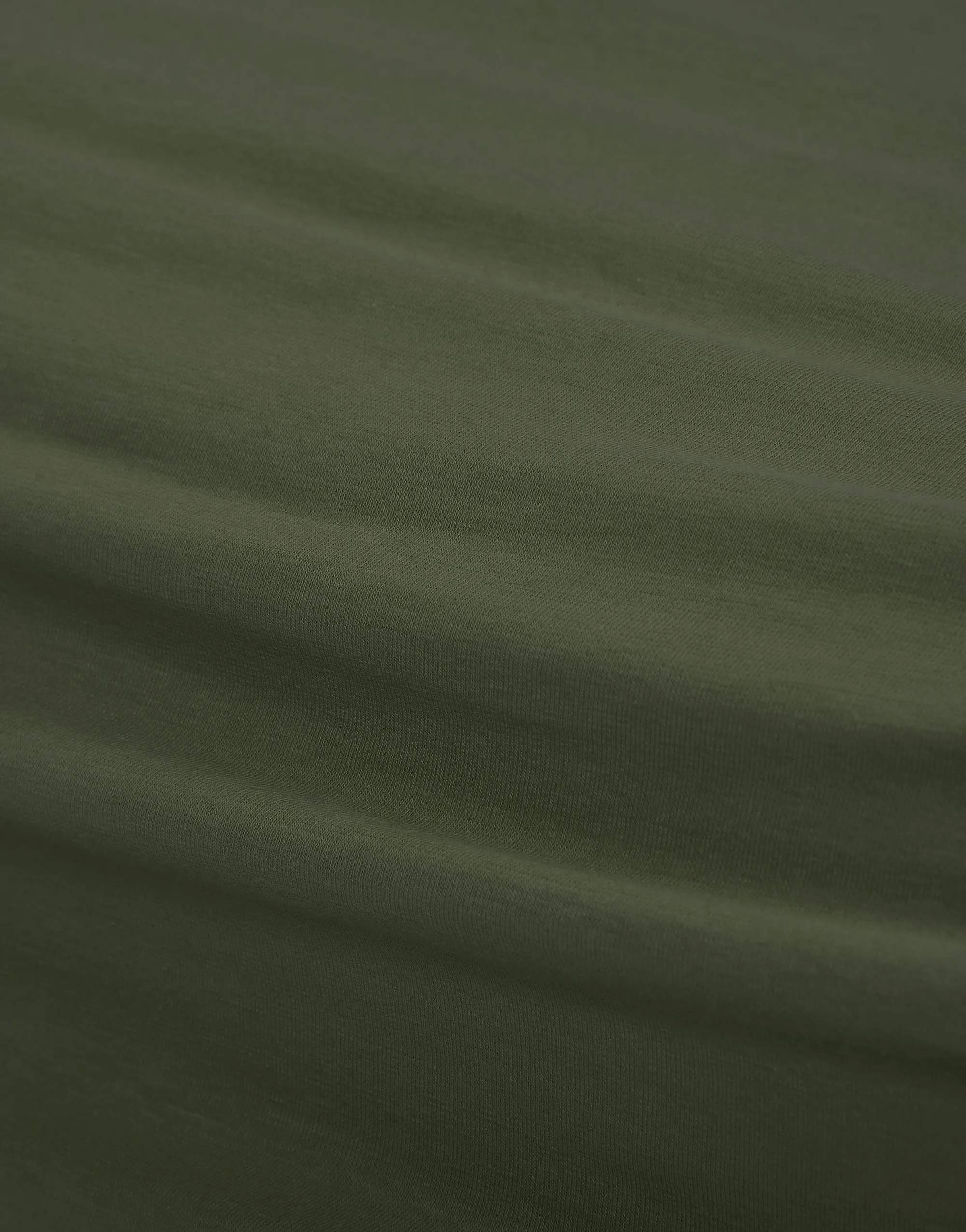 Essenza Lagner The Perfect Organic Jersey Organic Jersey Boxlagen i Forest green, B160 x L220 cm, 2