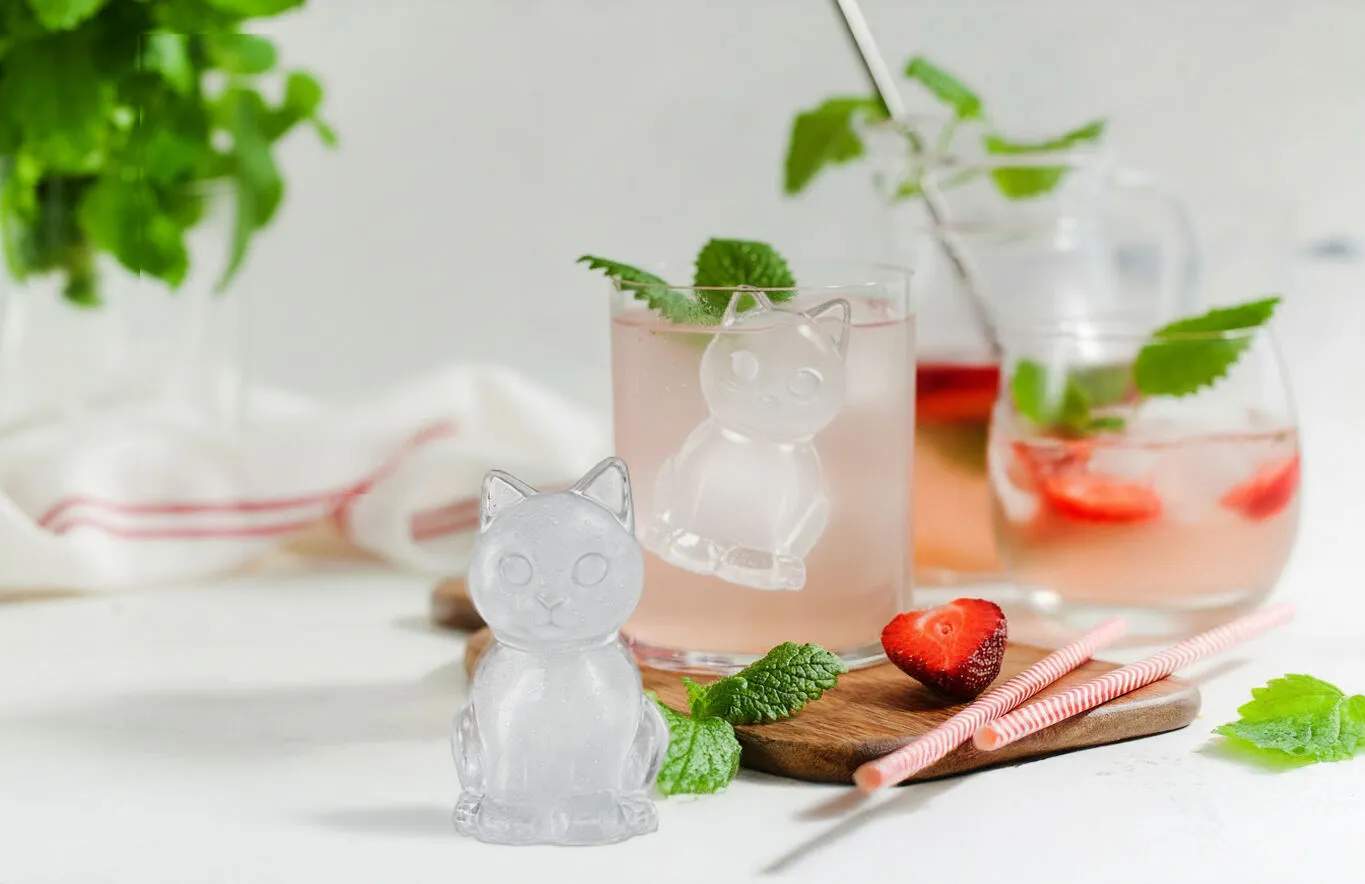 Winkee Isterningebakker Isterningbakke - Kat i Blå, 3