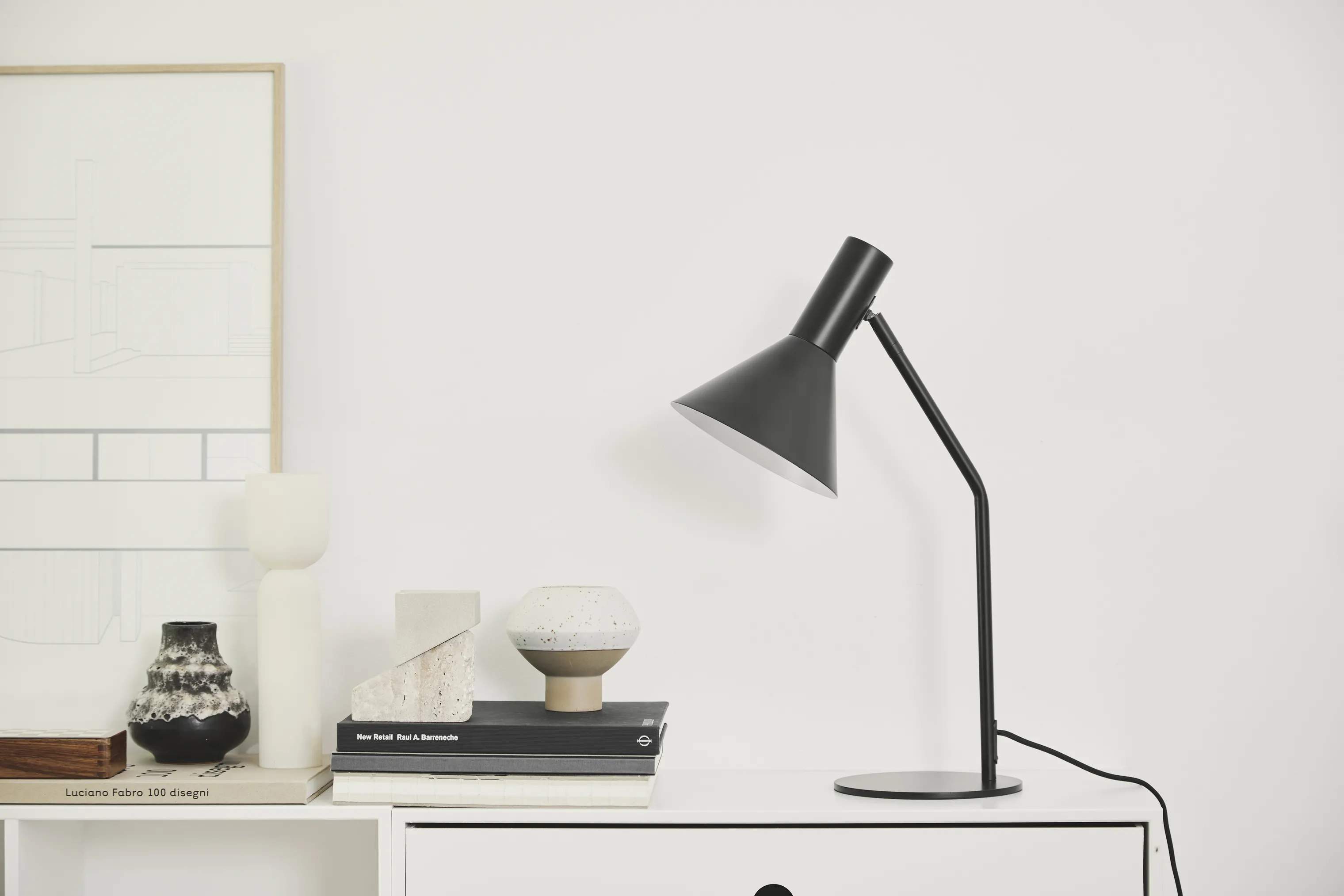FRANDSEN Bordlamper Lyss Bordlampe i Sort, 2