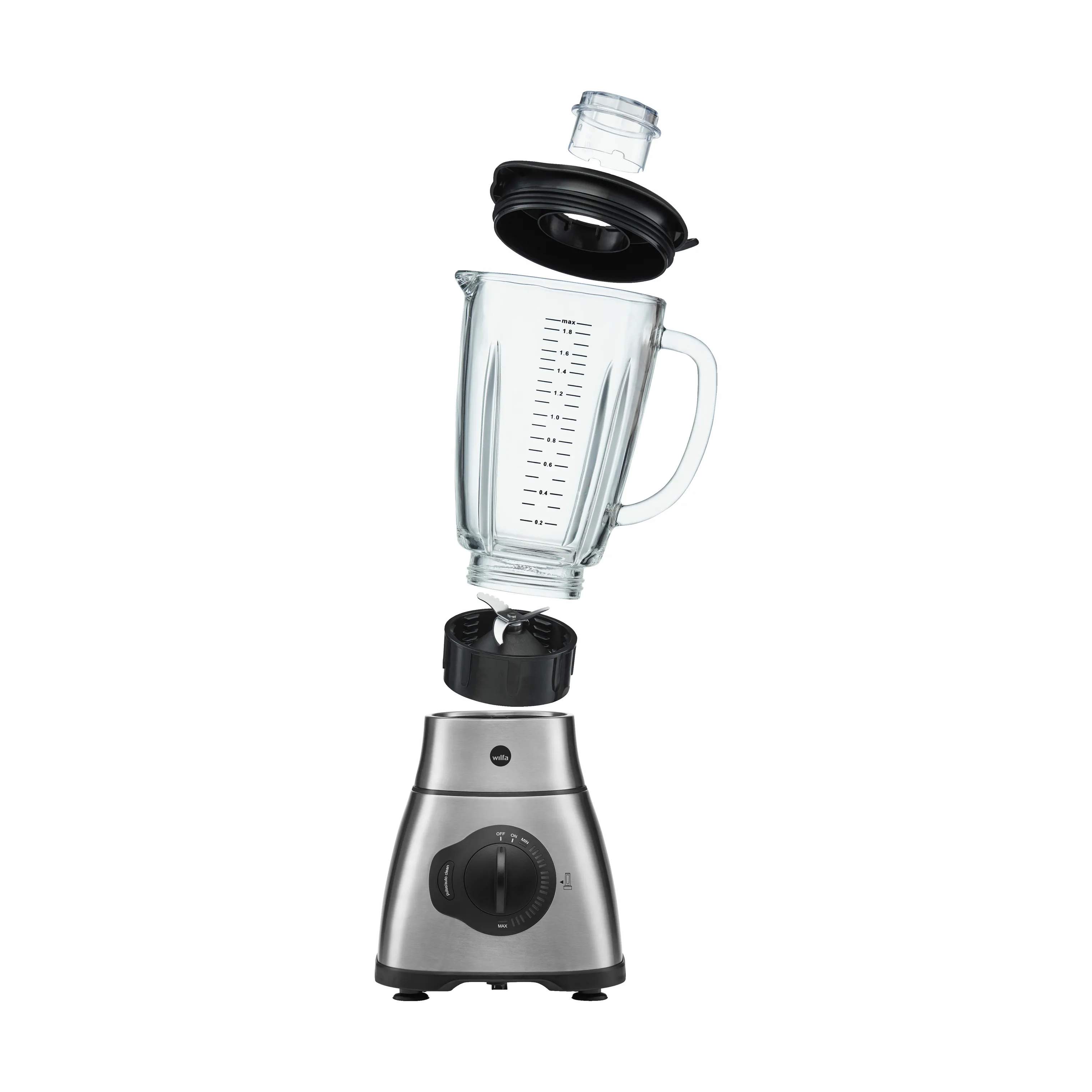 Wilfa Blendere Blender BL2S-1800 i Stål, 7