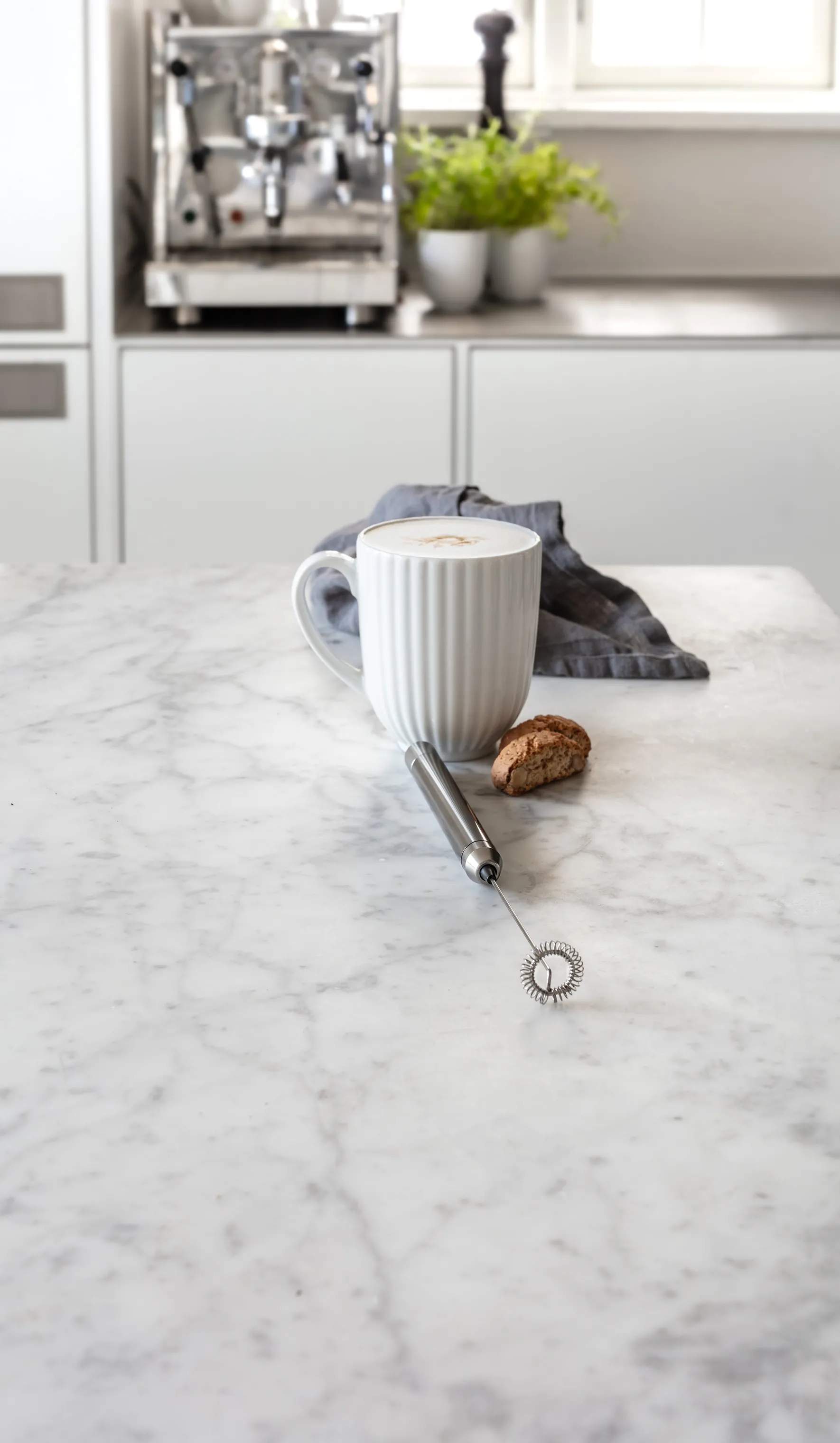 Cook & Baker Mælkeskummere Mælkeskummer i Stål, 2