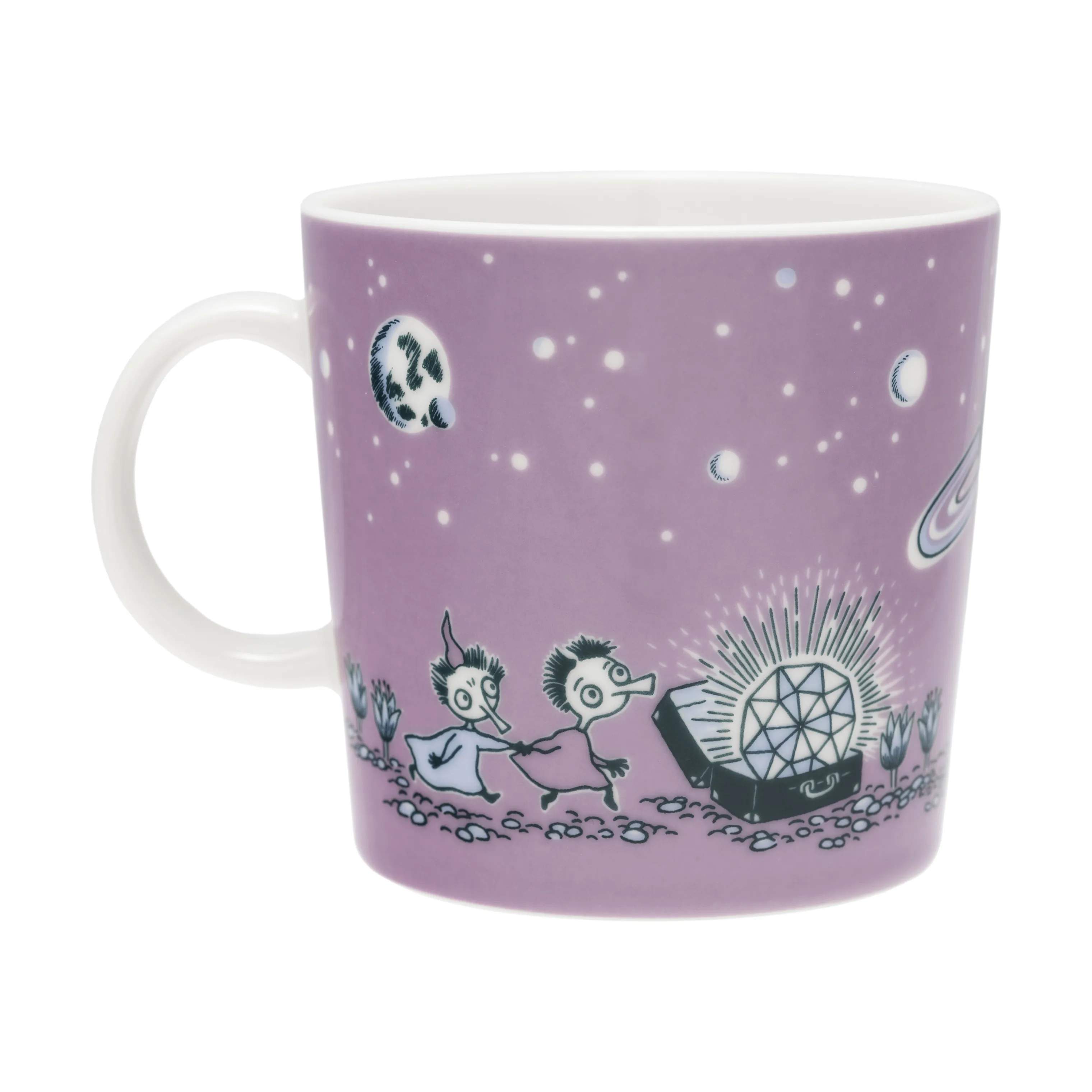 Moomin Arabia Krus og kopper med hank ABC Krus - G i G, 2