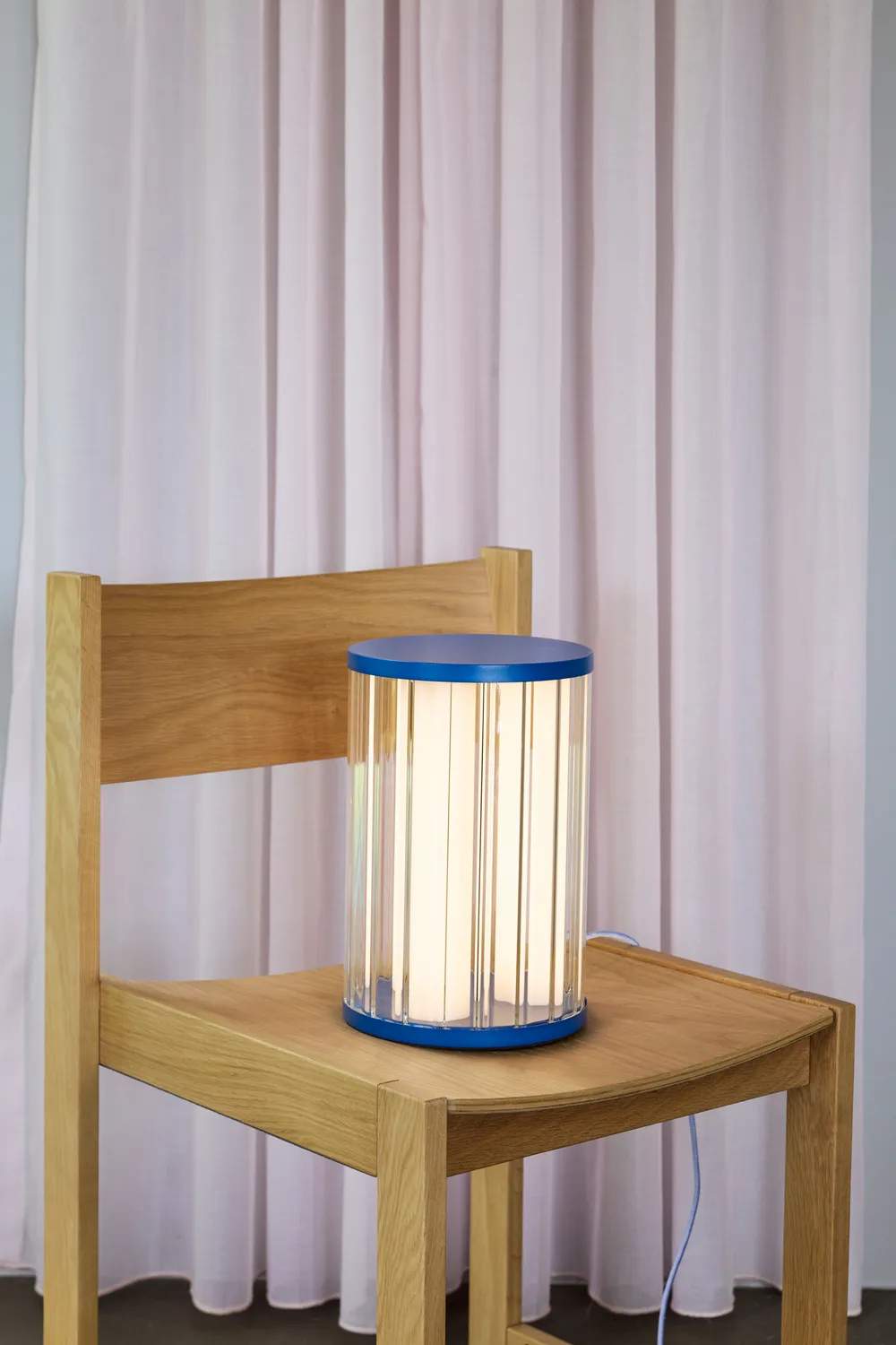 Hübsch Bordlamper Aru Bordlampe i Blå, 2