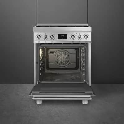 Smeg Komfurer Classic Induktionskomfur C6IPXM2 i 60 cm, 2