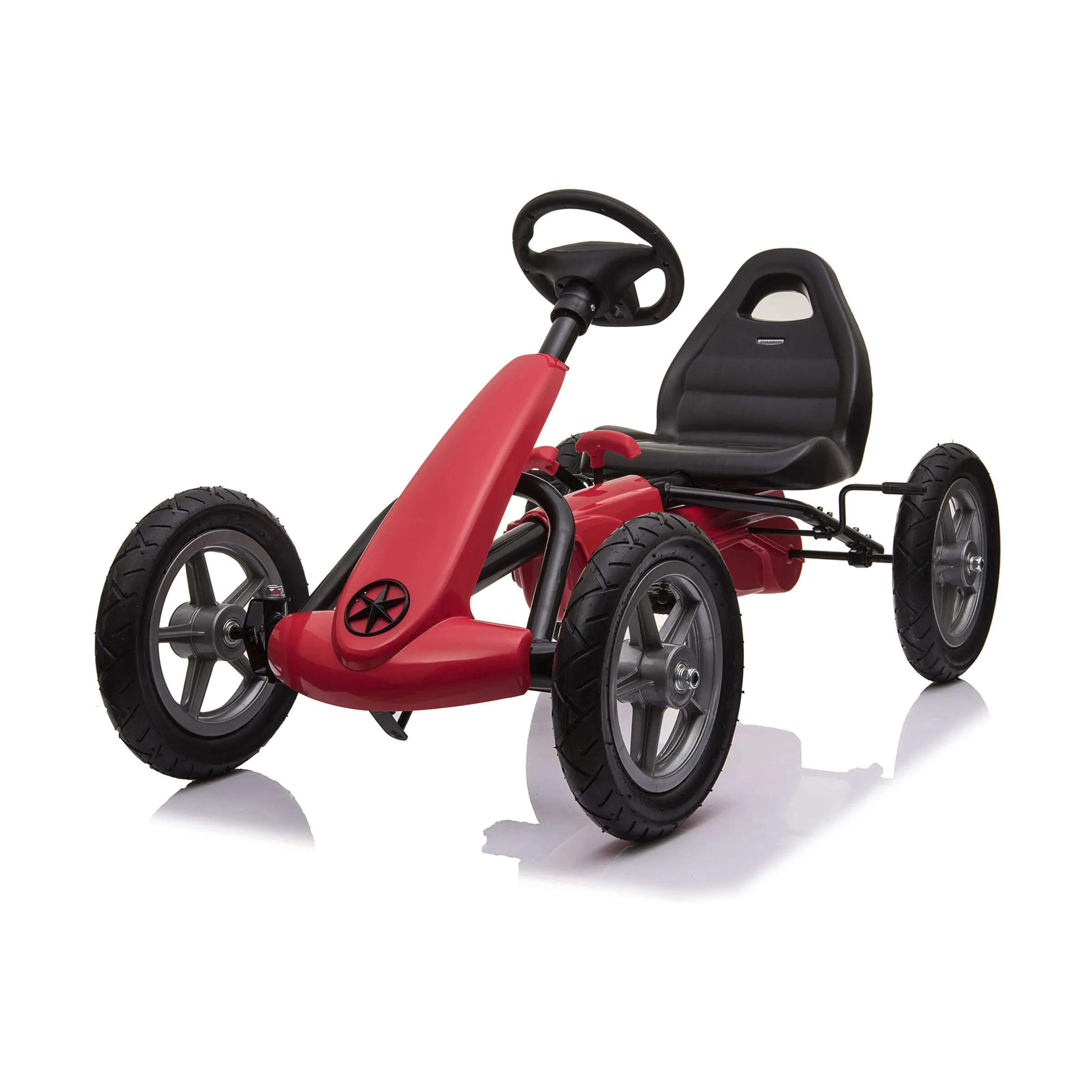 NORDIC PLAY Speed El-biler til børn Pedal Gocart i Rød, 1