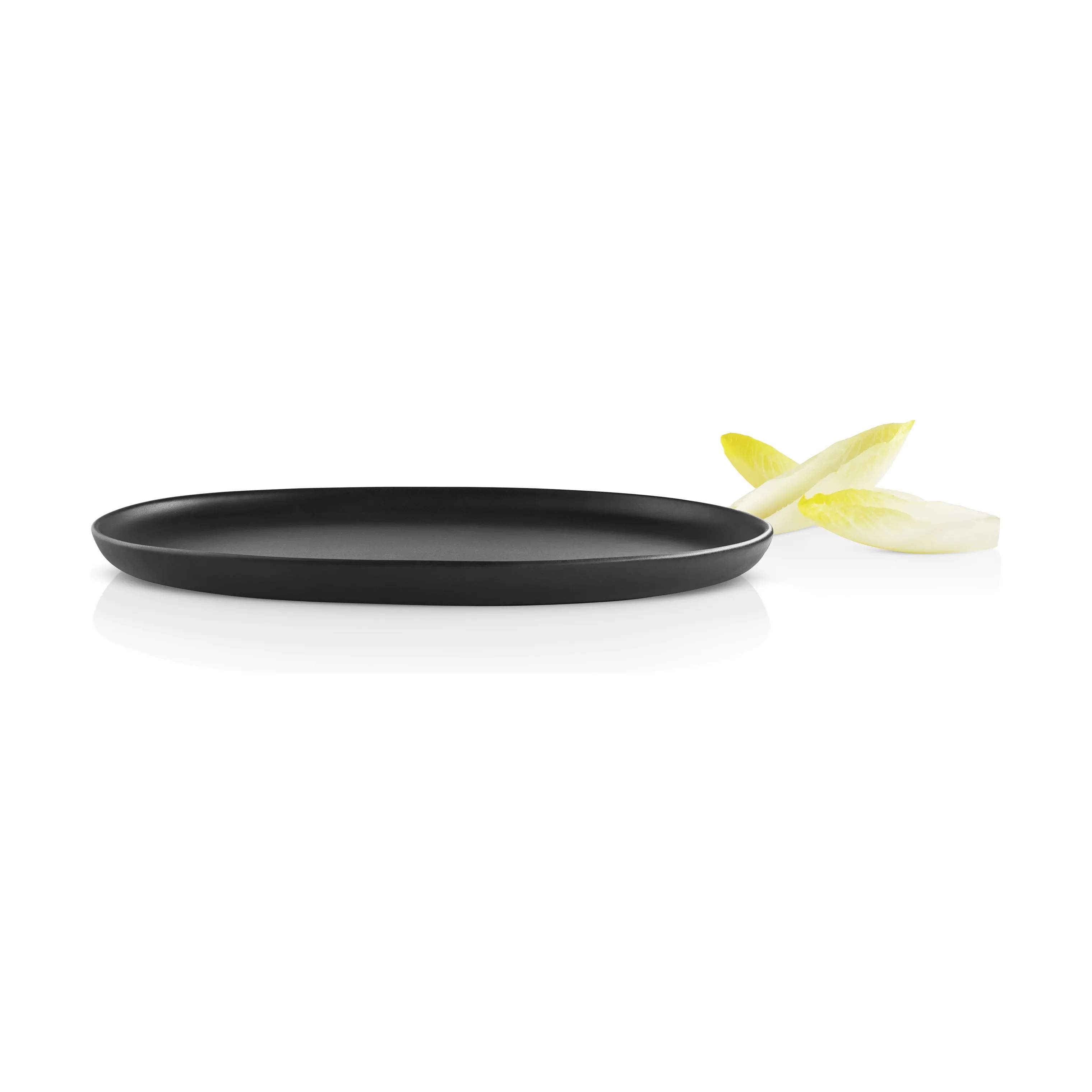 Eva Solo Serveringsfade Nordic Kitchen Oval Tallerken i Sort, B25,7 x L36,1 cm, 3