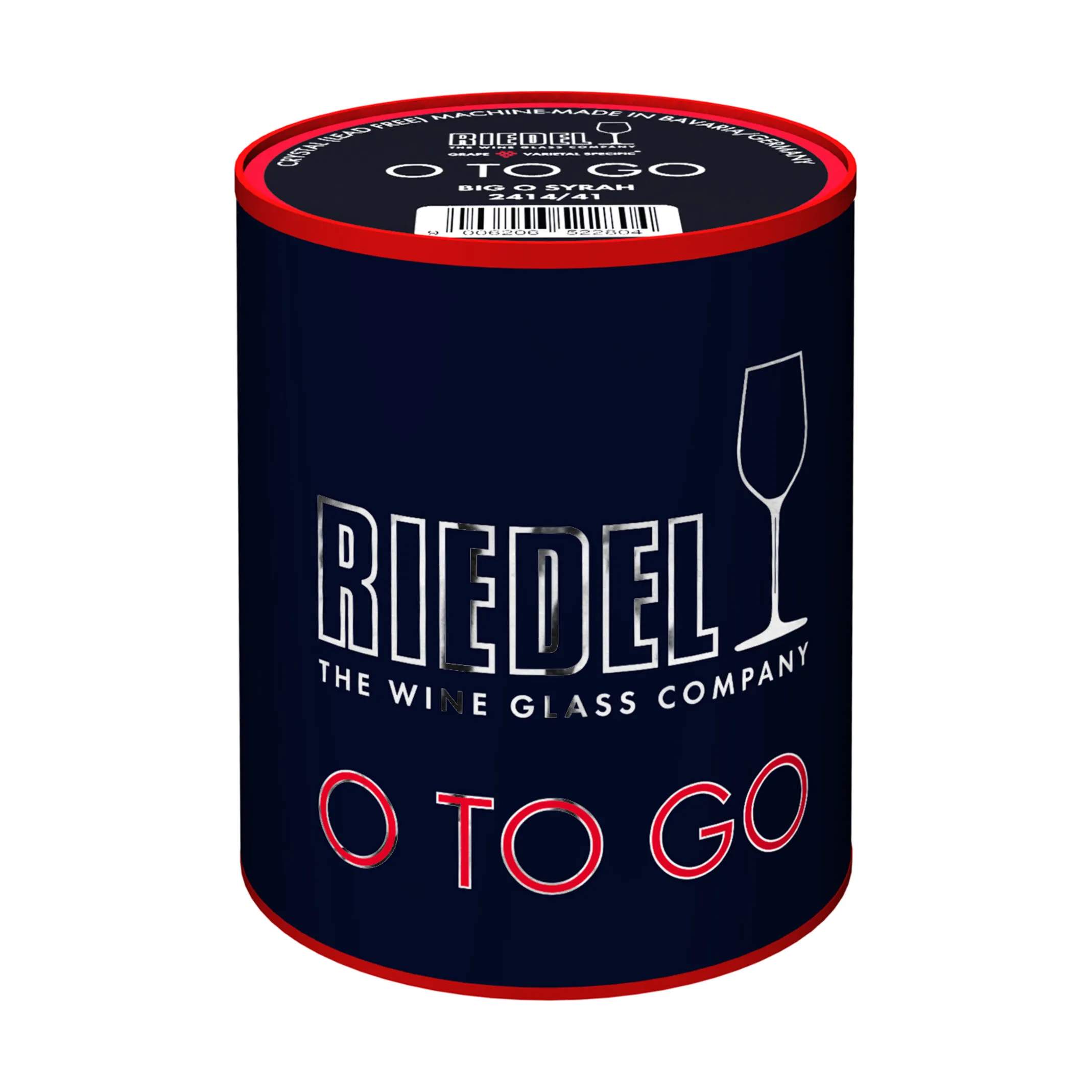 O to Go Syrah Rødvinsglas, klar, large