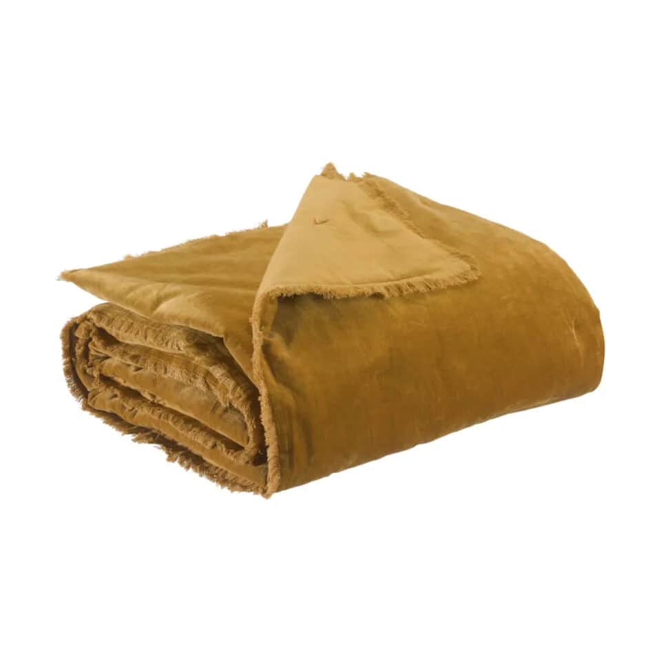 Vivaraise Plaider Fara Plaid i Safron, 1