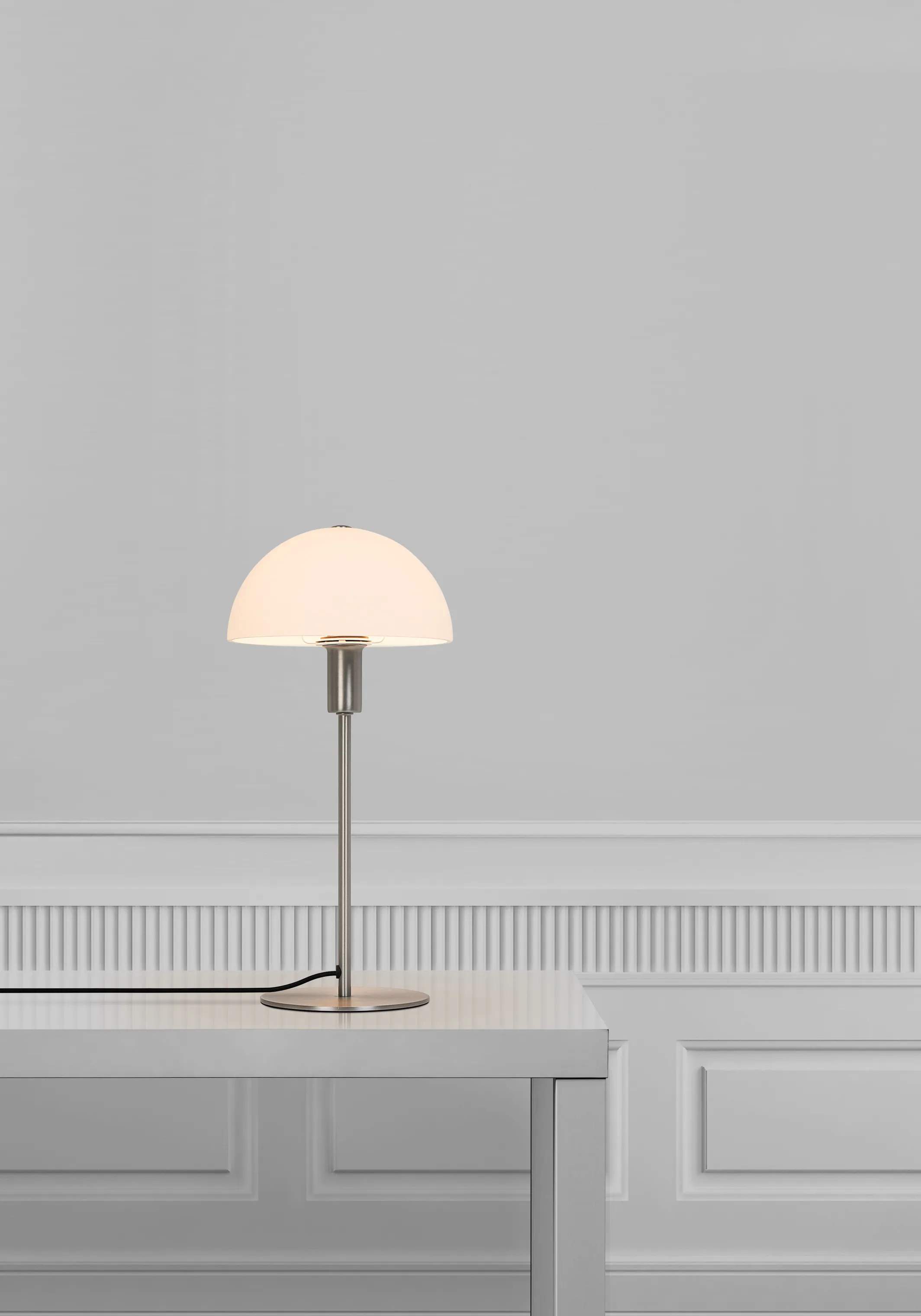 Nordlux Bordlamper Ellen Bordlampe i opal/stål, 2