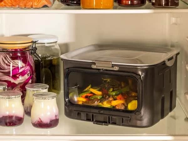 OBH Nordica Airfryers Easy Fry Silence Vision Aifryer i sort, 2
