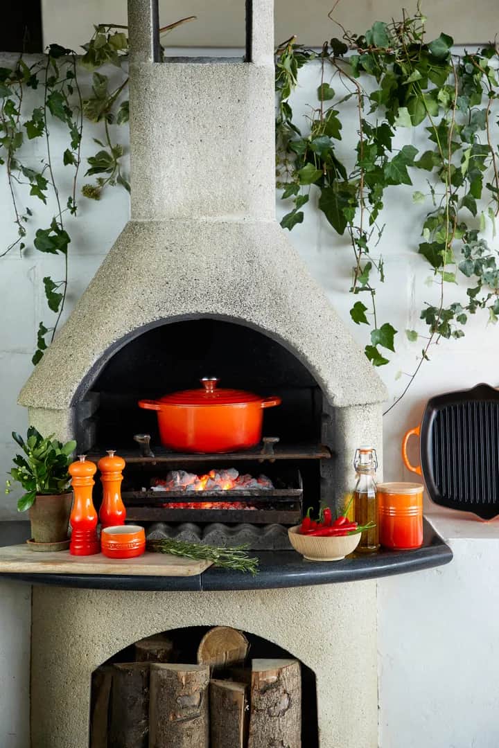 Le Creuset Gryder Signature Gryde i Volcanic, 5.3 L, 2