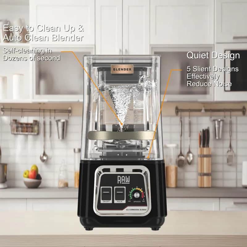 RAW Blendere Blender RAWQ3 i Sort, 2