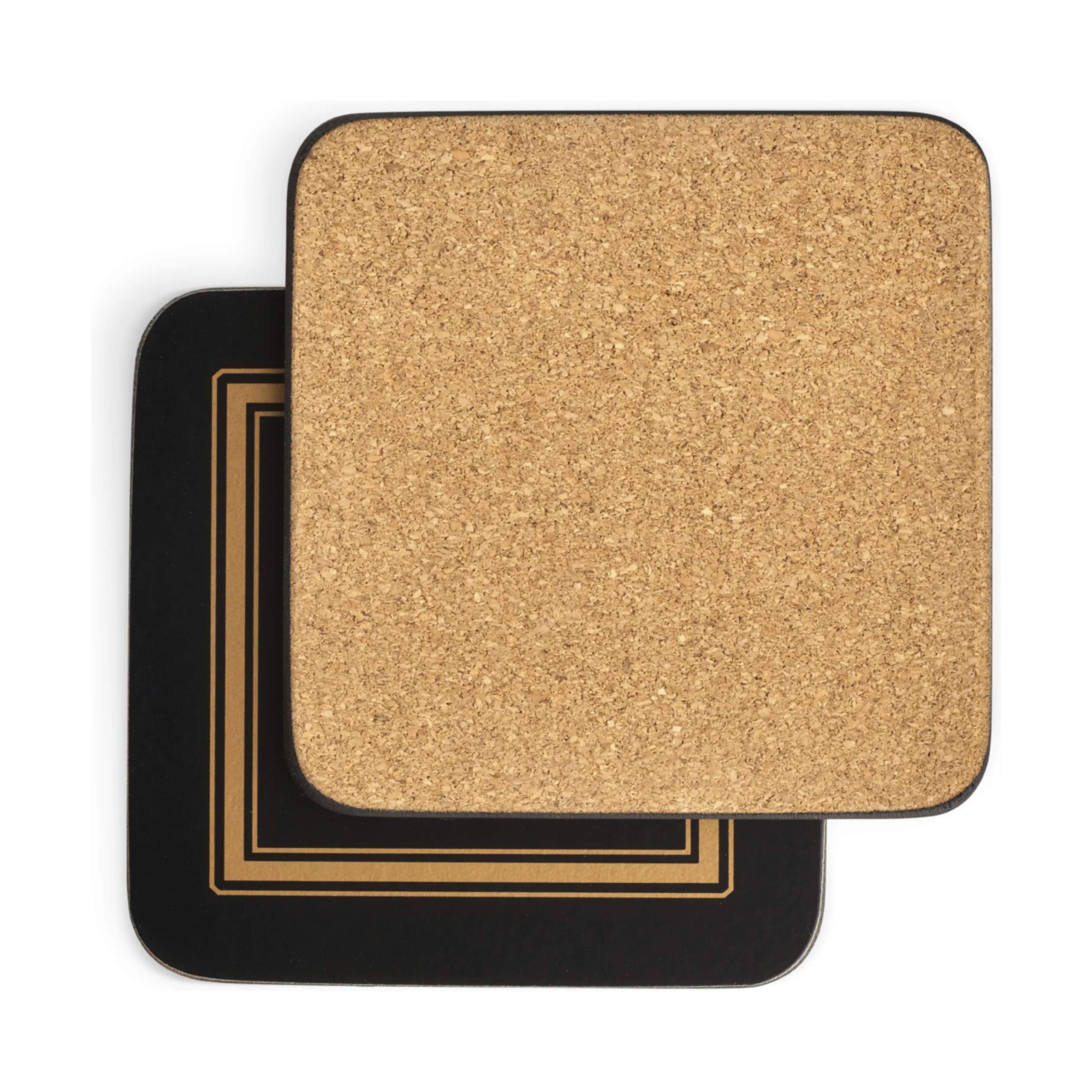Pimpernel Glasbrikker og coasters Pimpernel Glasbrikker - 6 stk. i sort/guld, 3